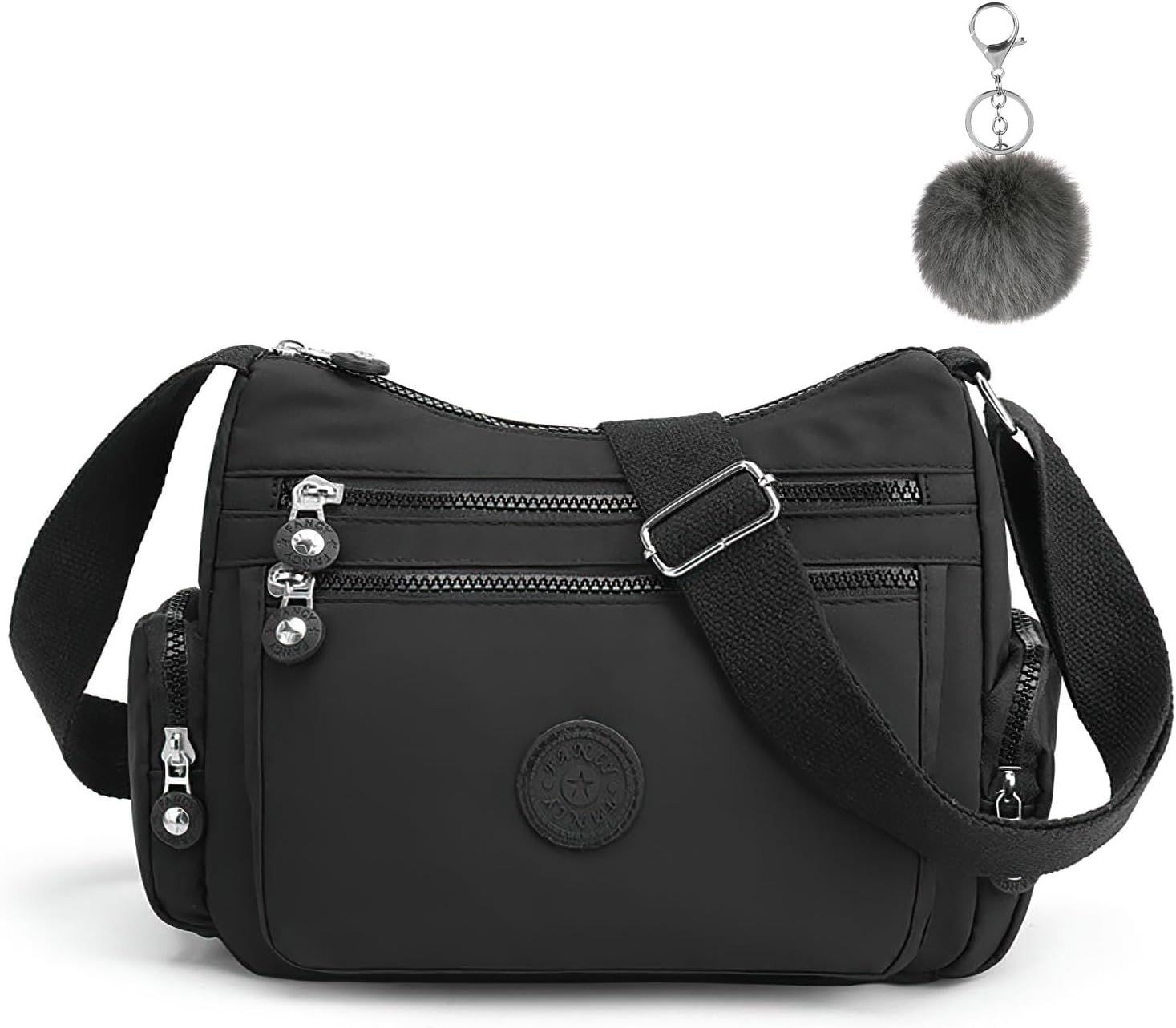 Aucuu Women's Multi-Pocket Casual Crossbody Bag, Multifunctional Crossbody Bag,...