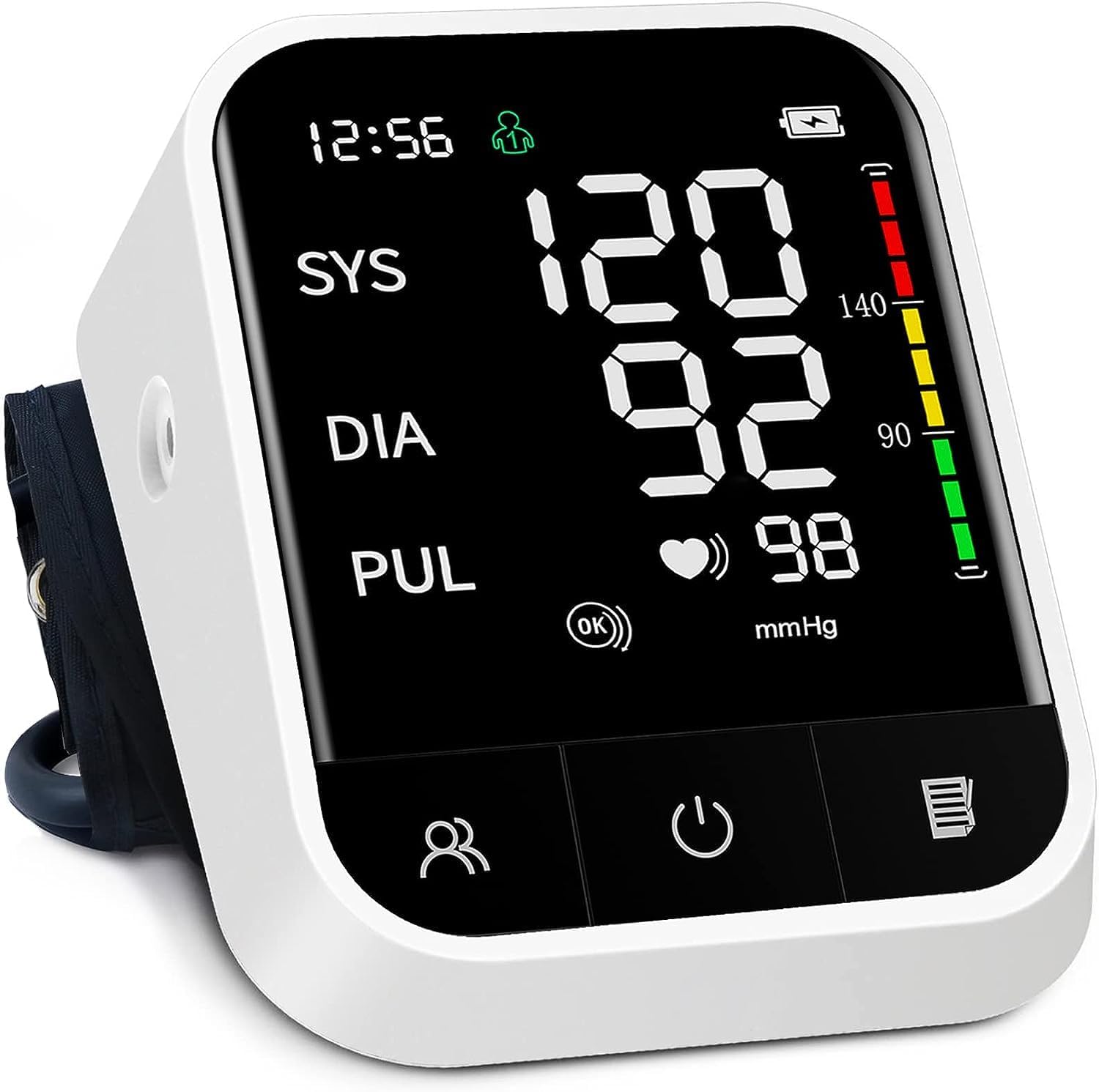 Blood Pressure Monitors CE Approved UK,JOPHY Monitor Upper Arm for Home Use Mach...