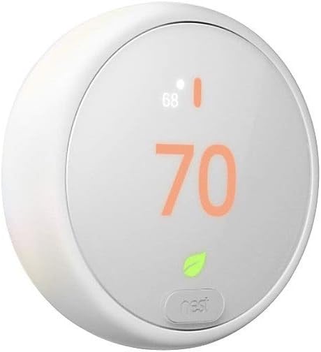 Google Nest Thermostat E - Programmable Smart Thermostat for Home - 3rd Generati...