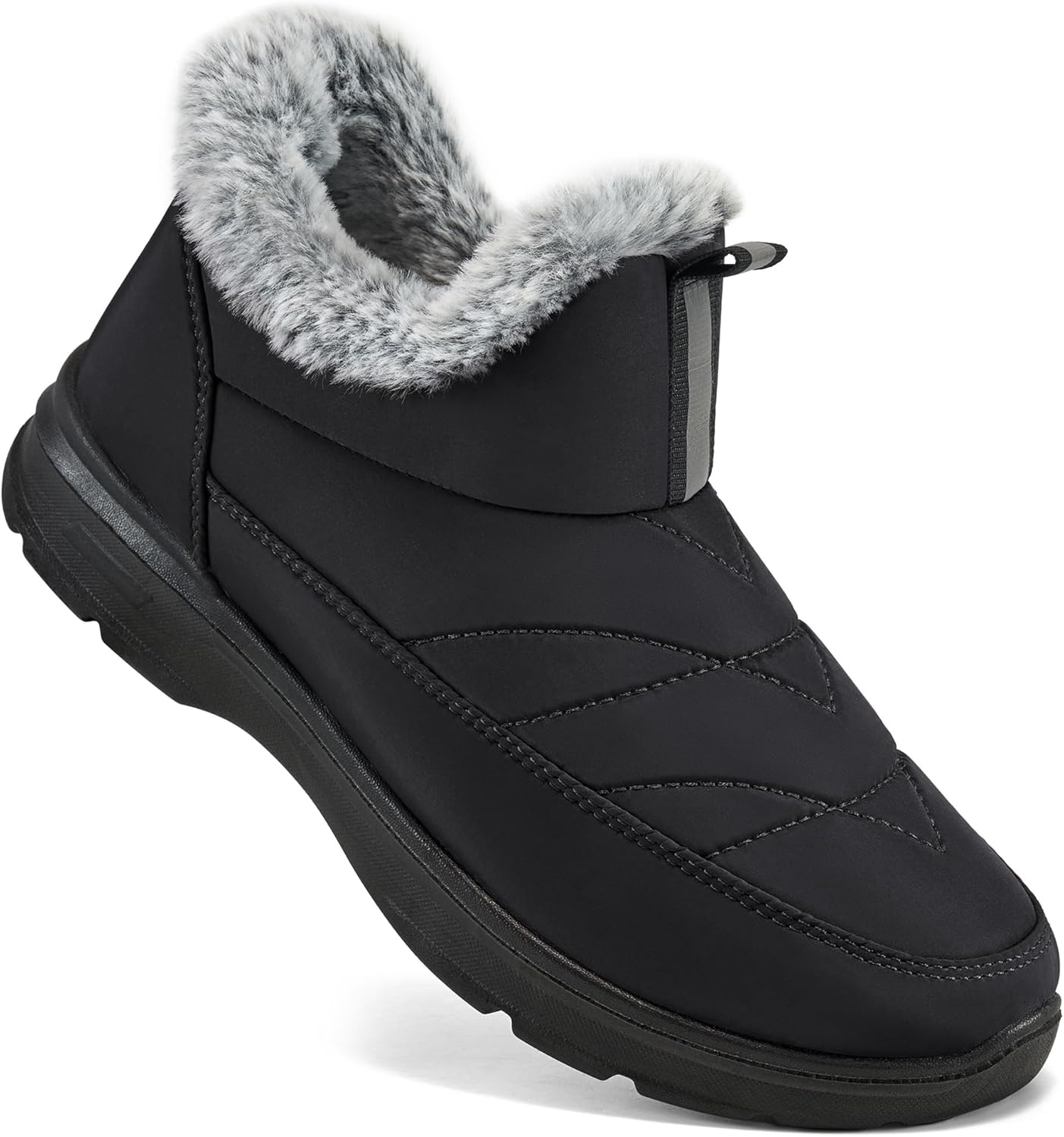 Ecetana Womens Boots Snow Winter Shoes Warm Ankle Booties with Fur Lined Comfort...