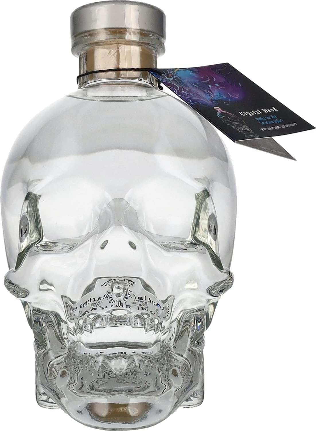 Crystal Head Vodka 70cl, 40% ABV - Award-Winning Premium Distilled Vodka, Filter...