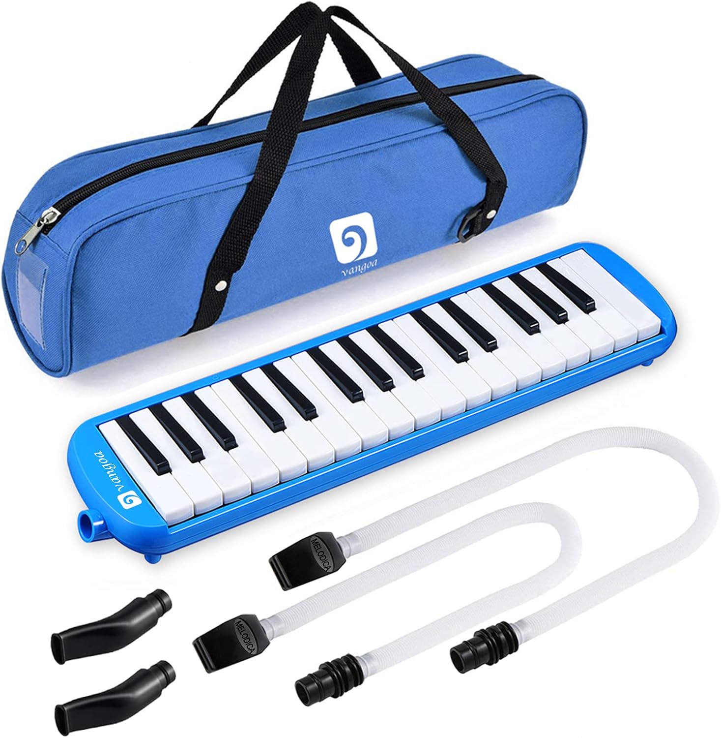 Vangoa 32 Key Melodica, Musical Instrument Air Piano Keyboard, Melodicas with Ca...