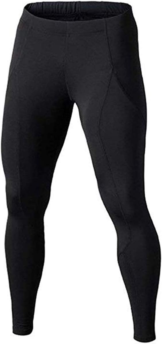 BUYKUD Youth Boys' Compression Base Layer Sports Tights Leggings 10 Years Black