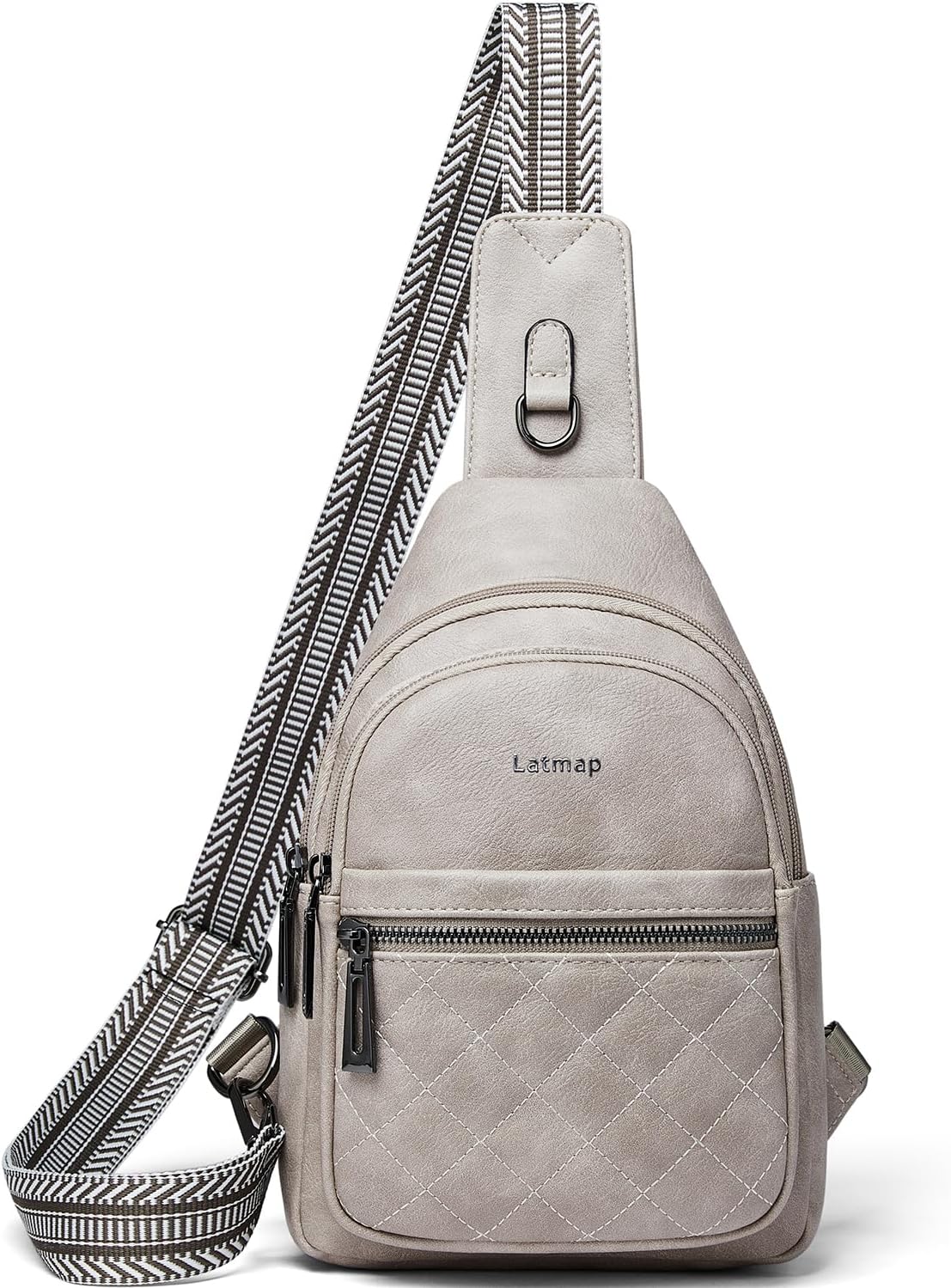 7L Sling Bag For Women Fanny Pack Crossbody Travel Shoulder Belt Bags Tote Backp...