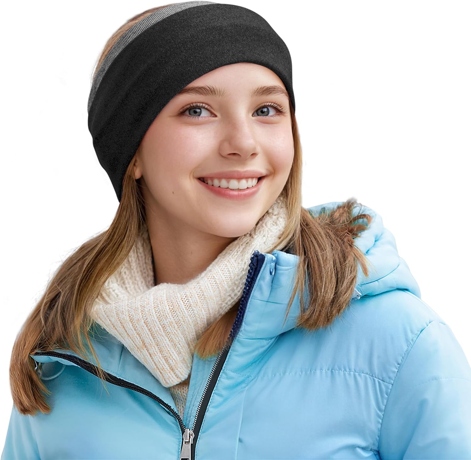 Sukeen Ear Warmers for Women, Soft Warm Winter Headbands for Women, Reversible E...