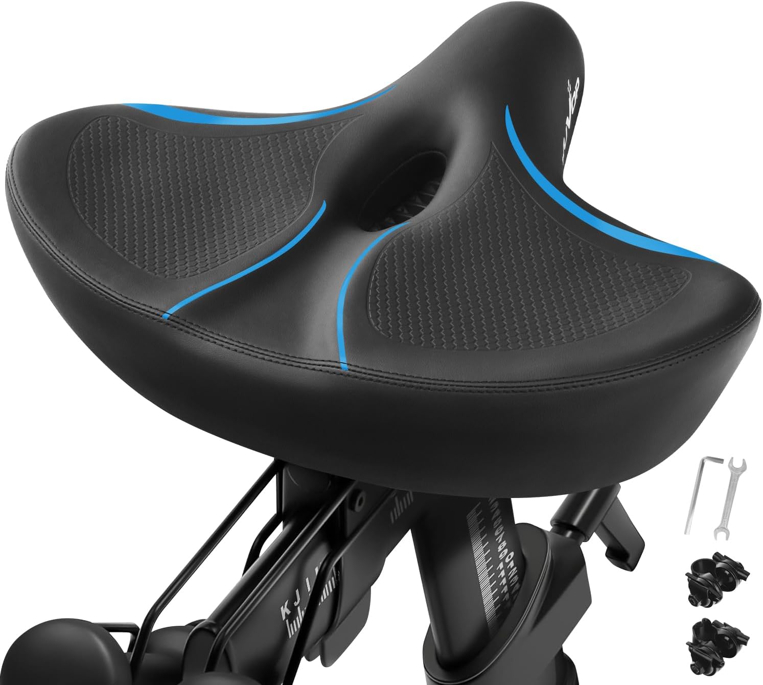 Oversized Bike Seat for Peloton Bike & Bike+, Comfort Bicycle Seat Replacement f...
