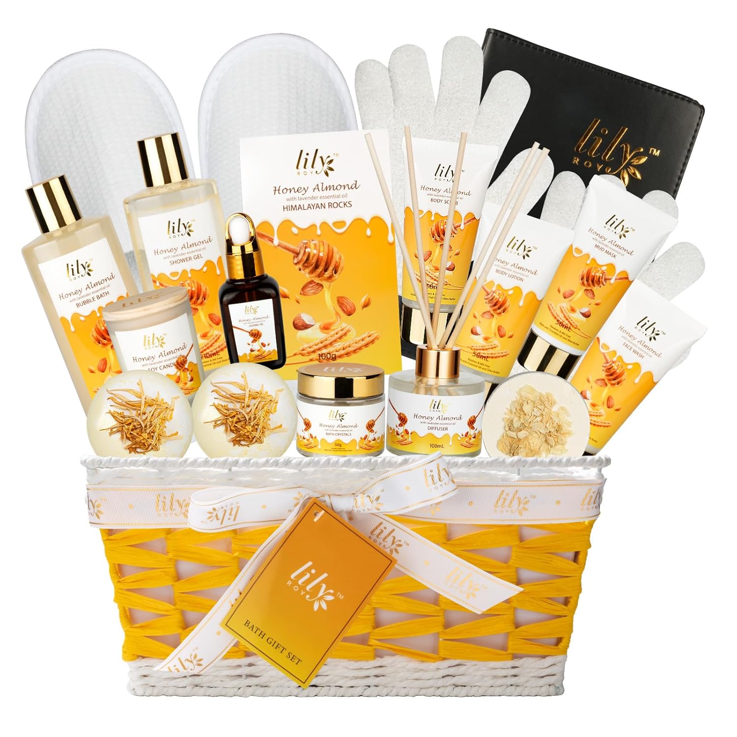 Perfumes Spa Gift Baskets Set Spa Bath Gift Set Bath and Body Gift Basket Set fo...
