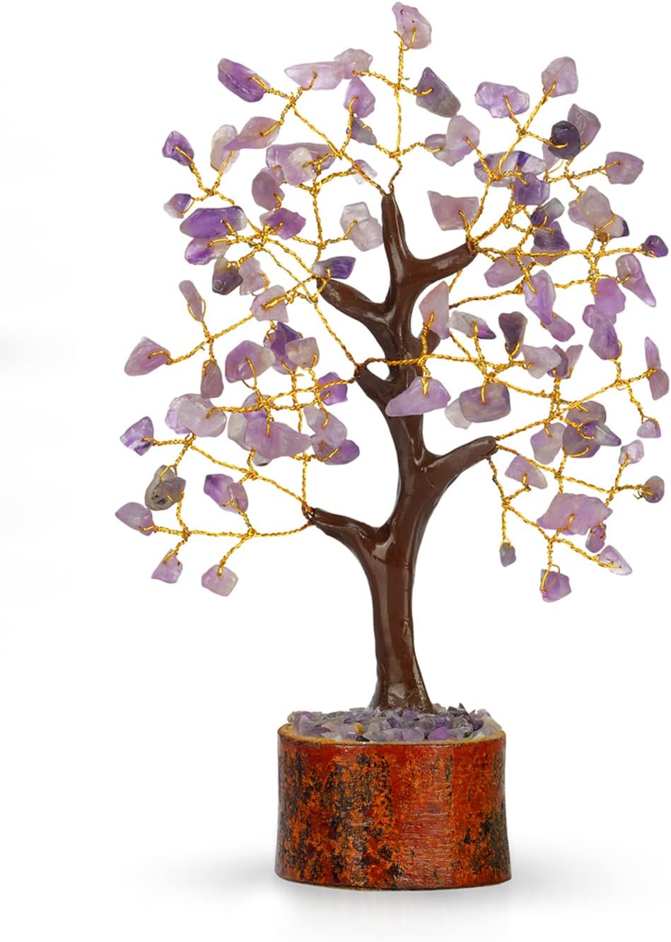 YATSKIA Amethyst Crystals -chakra Tree - Crystal Tree - Healing Stones Crystals...