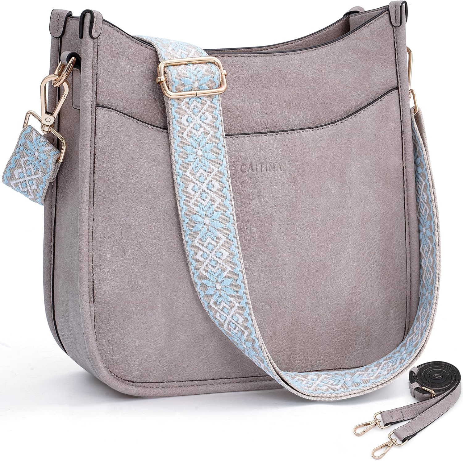 Women's Shoulder Handbags Fashion Vegan Leather Crossbody Bag Shoulder Purse For...