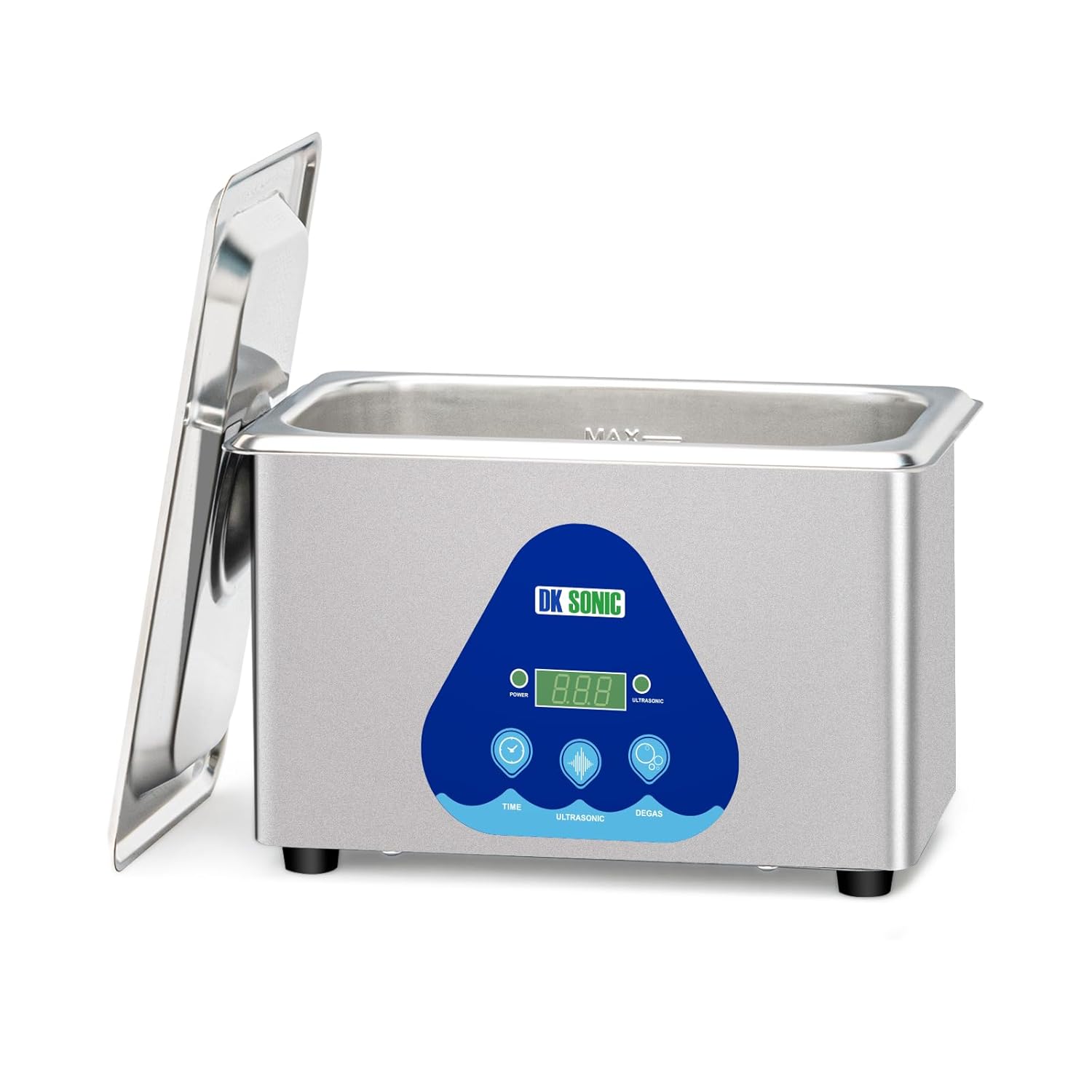 DK SONIC 900ML Sonic Cleaner with Digital Timer and Basket for Jewelry, Ring, Ey...