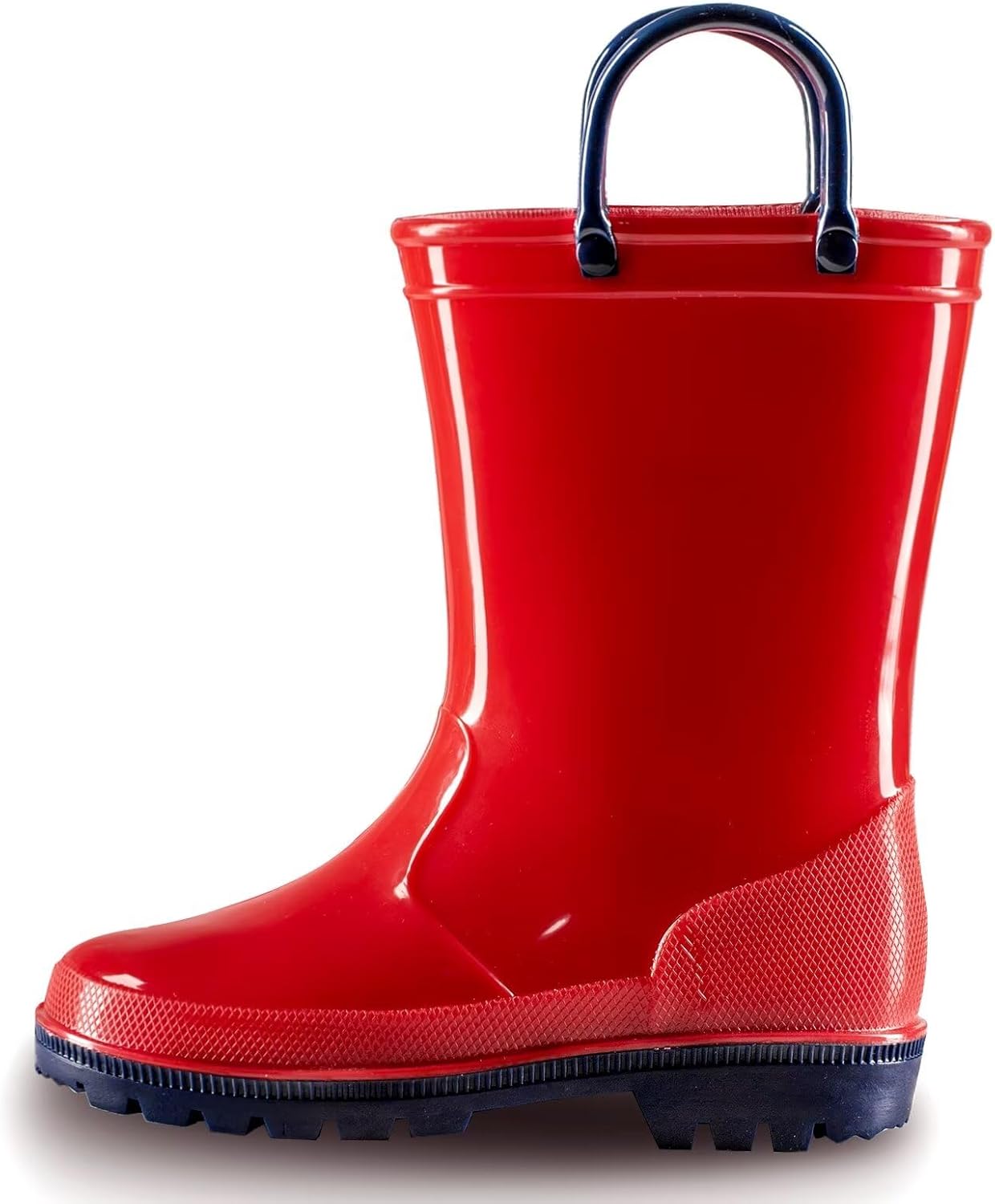 EUXTERPA Toddler Kids Rain Boots for Girls Boys Waterproof Solid Color Rain Shoe...