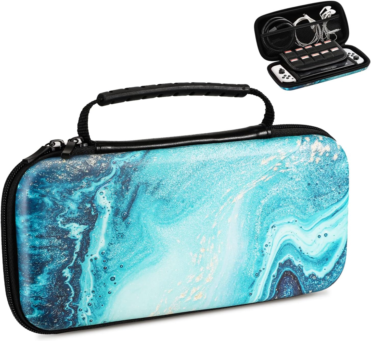 TiMOVO Carrying Case Compatible with Nintendo Switch OLED 2021 & Switch, Durable...
