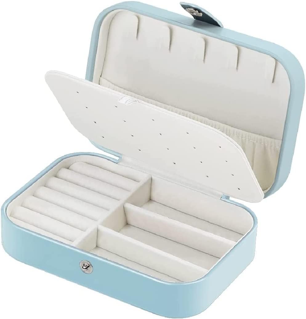 Chelory Jewellery Box Small Jewellery Organiser Travel Jewellery Case Storage fo...