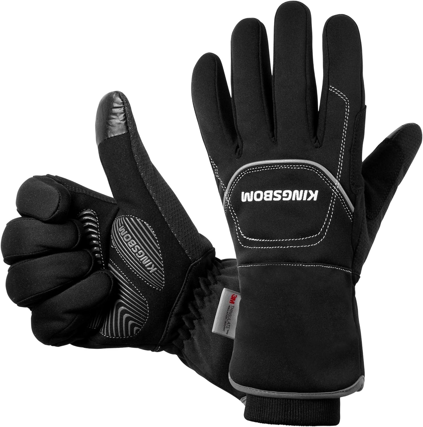 KINGSBOM -40℉ Waterproof & Windproof Thermal Glove...