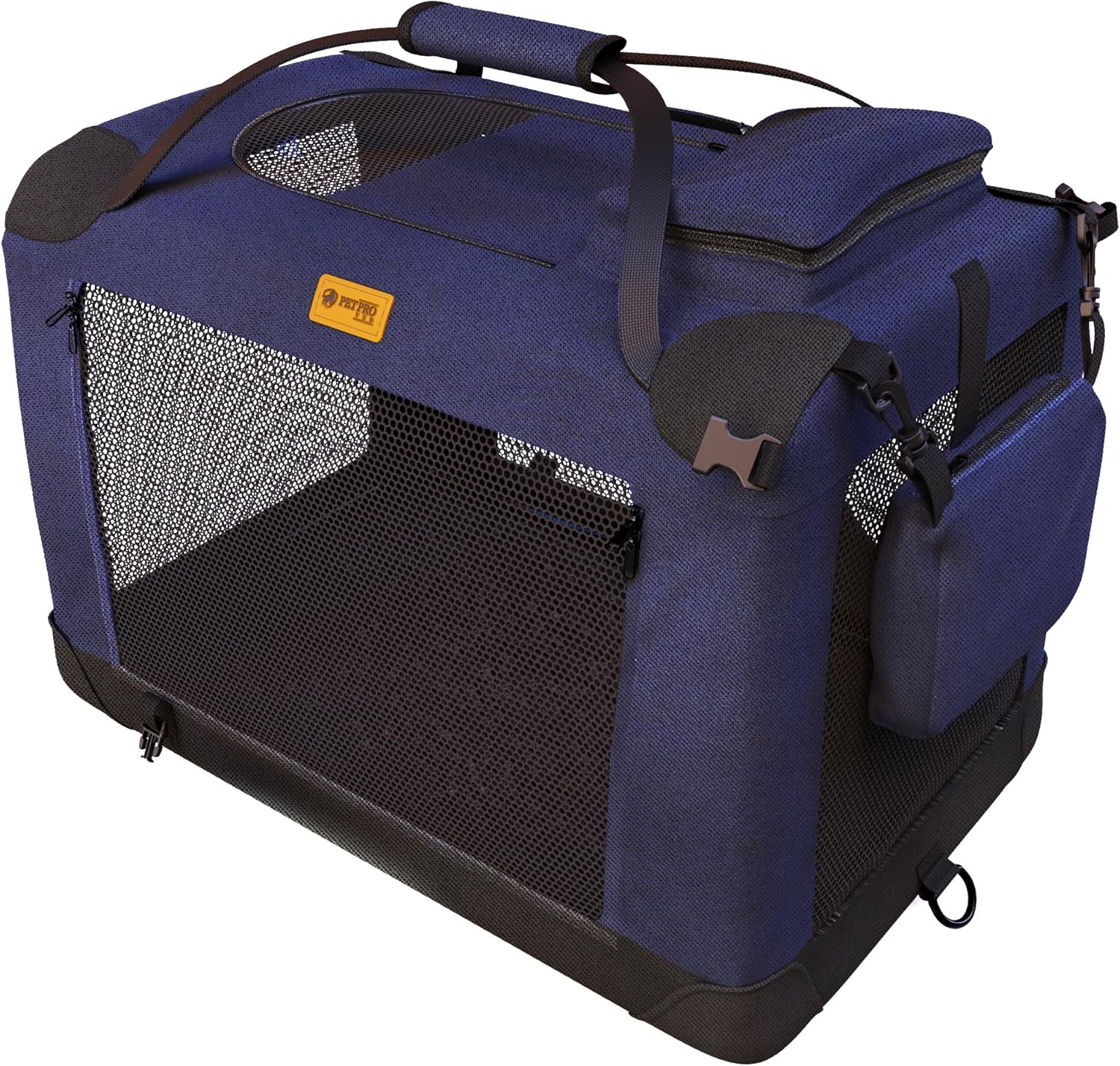 PetProved Dog Travel Crate Dog Carrier Cat Carrier Large Pet Carrier for Medium...