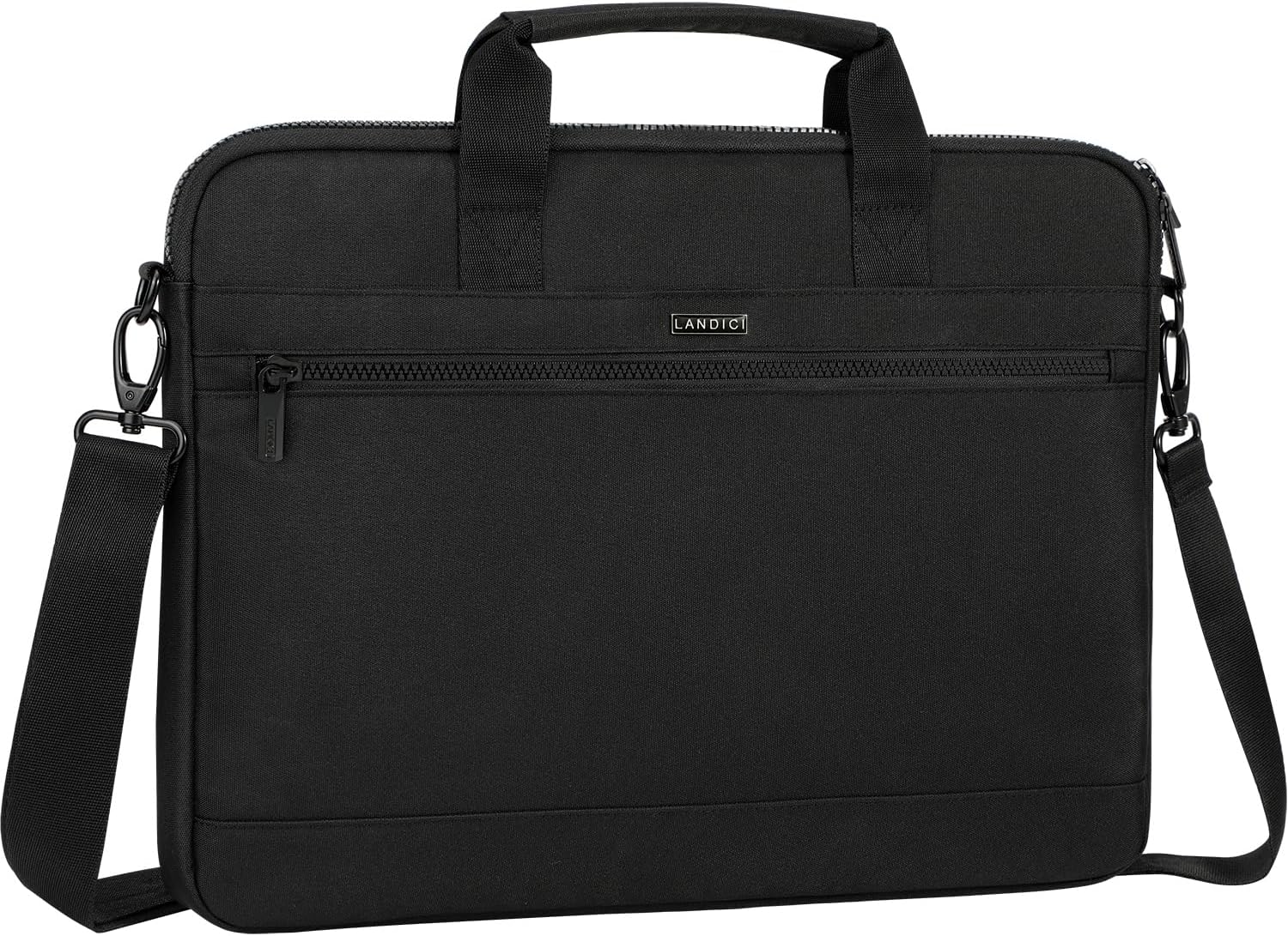 LANDICI 360° Protective Laptop Bag 15.6 Inch with Shoulder Strap, Laptop Case Sl...