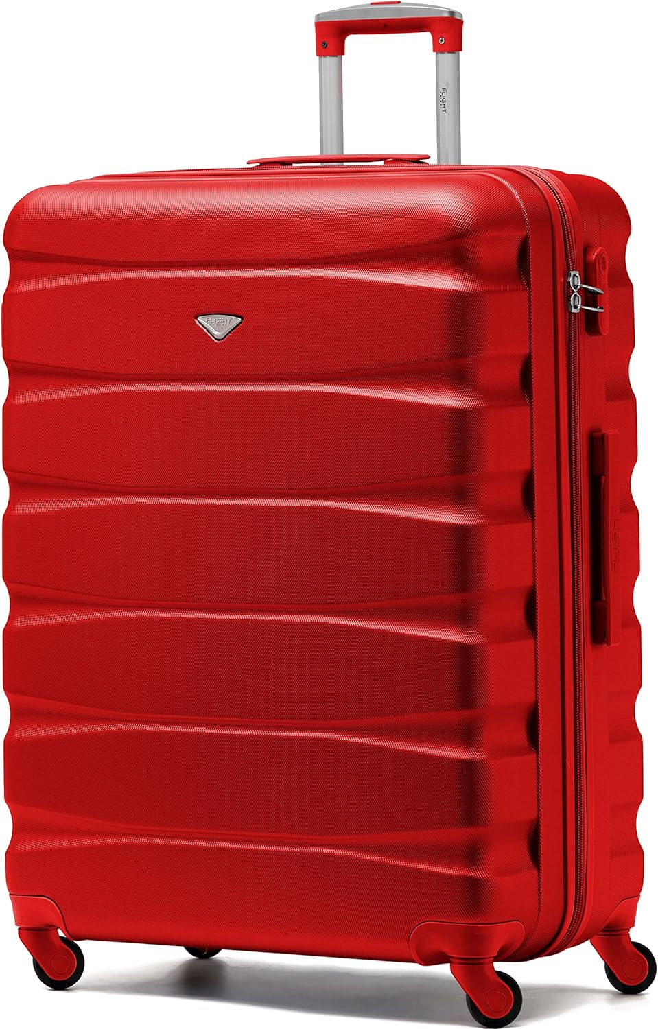 Flight Knight Lightweight 4 Wheel ABS Hard Case Extra Large Suitcase Approved fo...