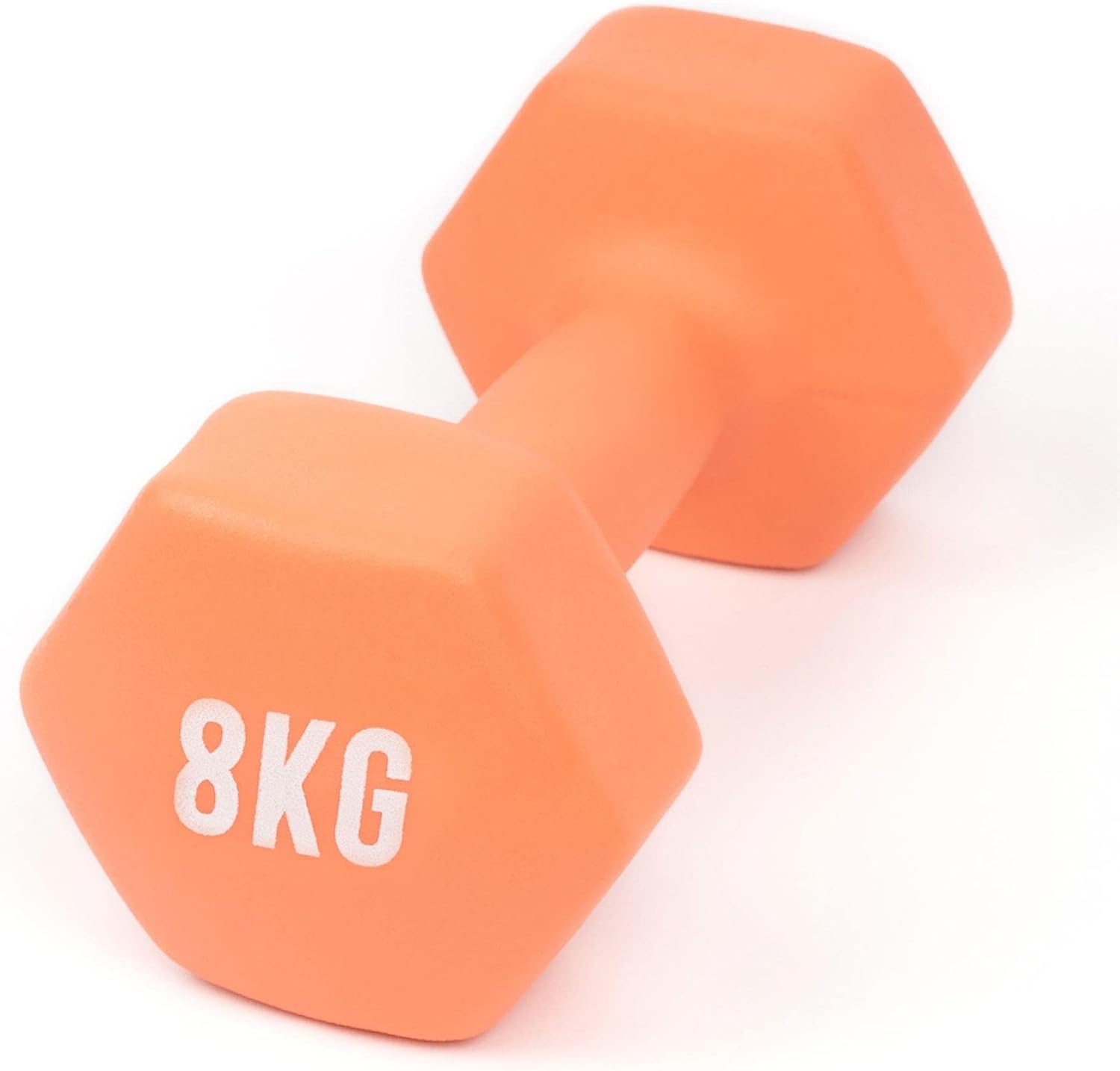 MYGA Hex Dumbbells - Neoprene & Cast Iron Hexagonal Dumbbell Hand Weights for Wo...