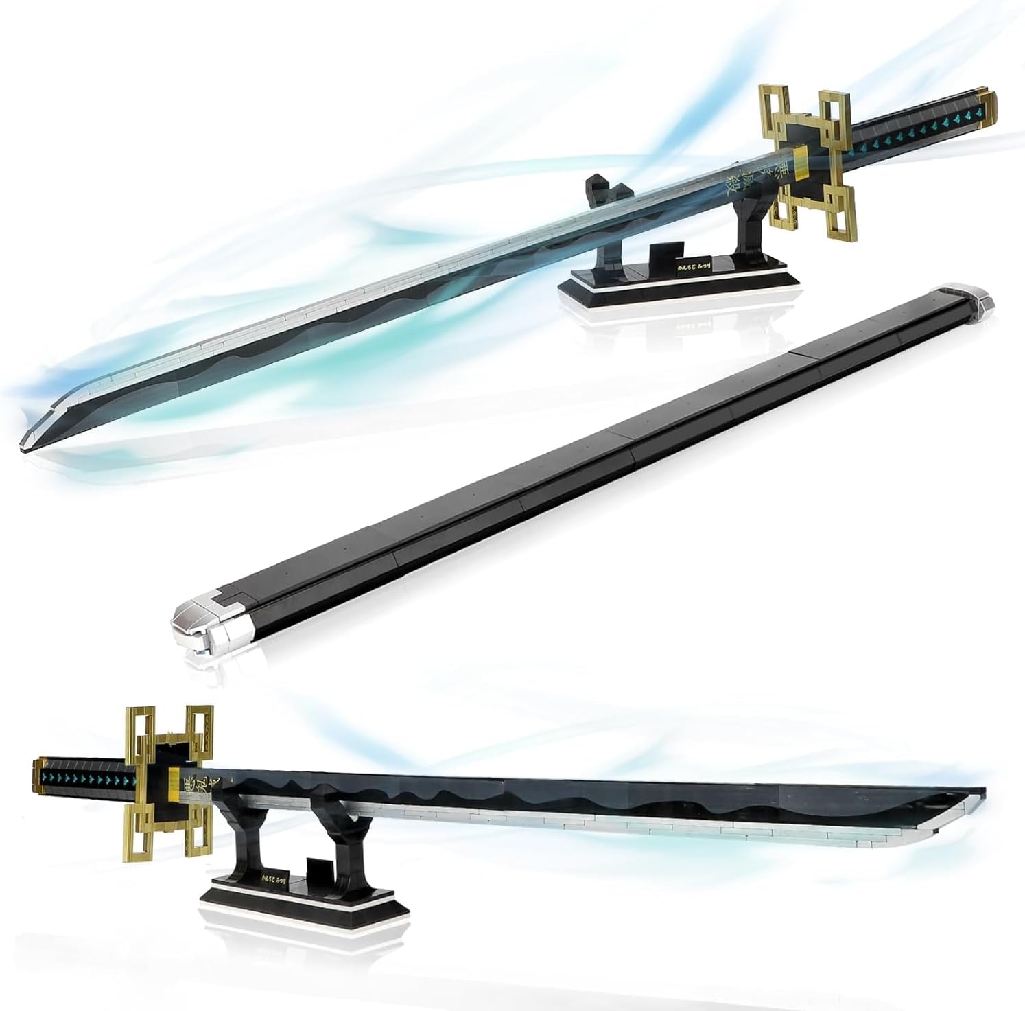 QLT Demon Slayer Sword Building Set Sword，Compatible with Lego Ideas Anime Cosp...