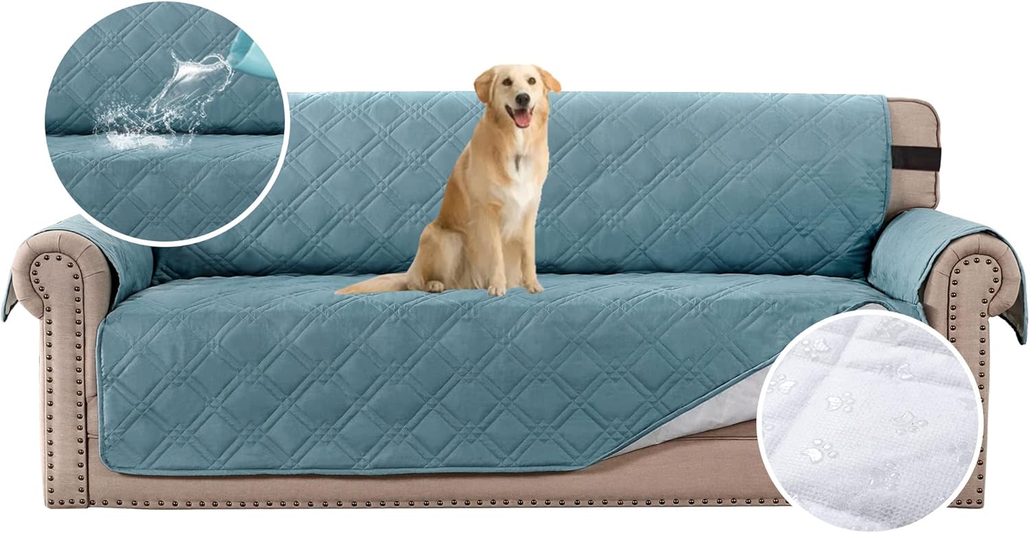 BellaHills 100% Waterproof Oversized Sofa Cover Protector Couch Covers for Dogs/...