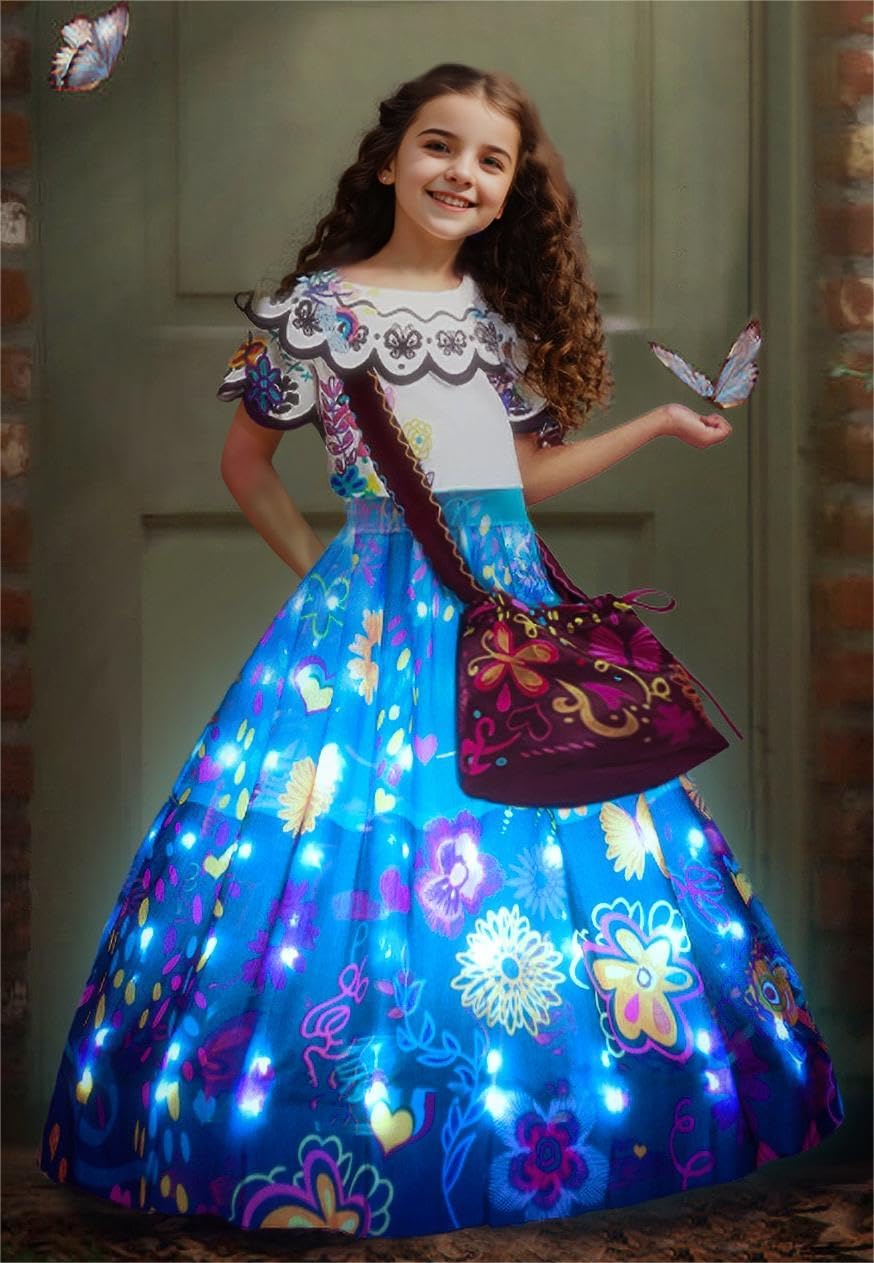 UPORPOR Dress Up for Girls, Princess Costumes for Girls, Fancy Princess Dress, P...
