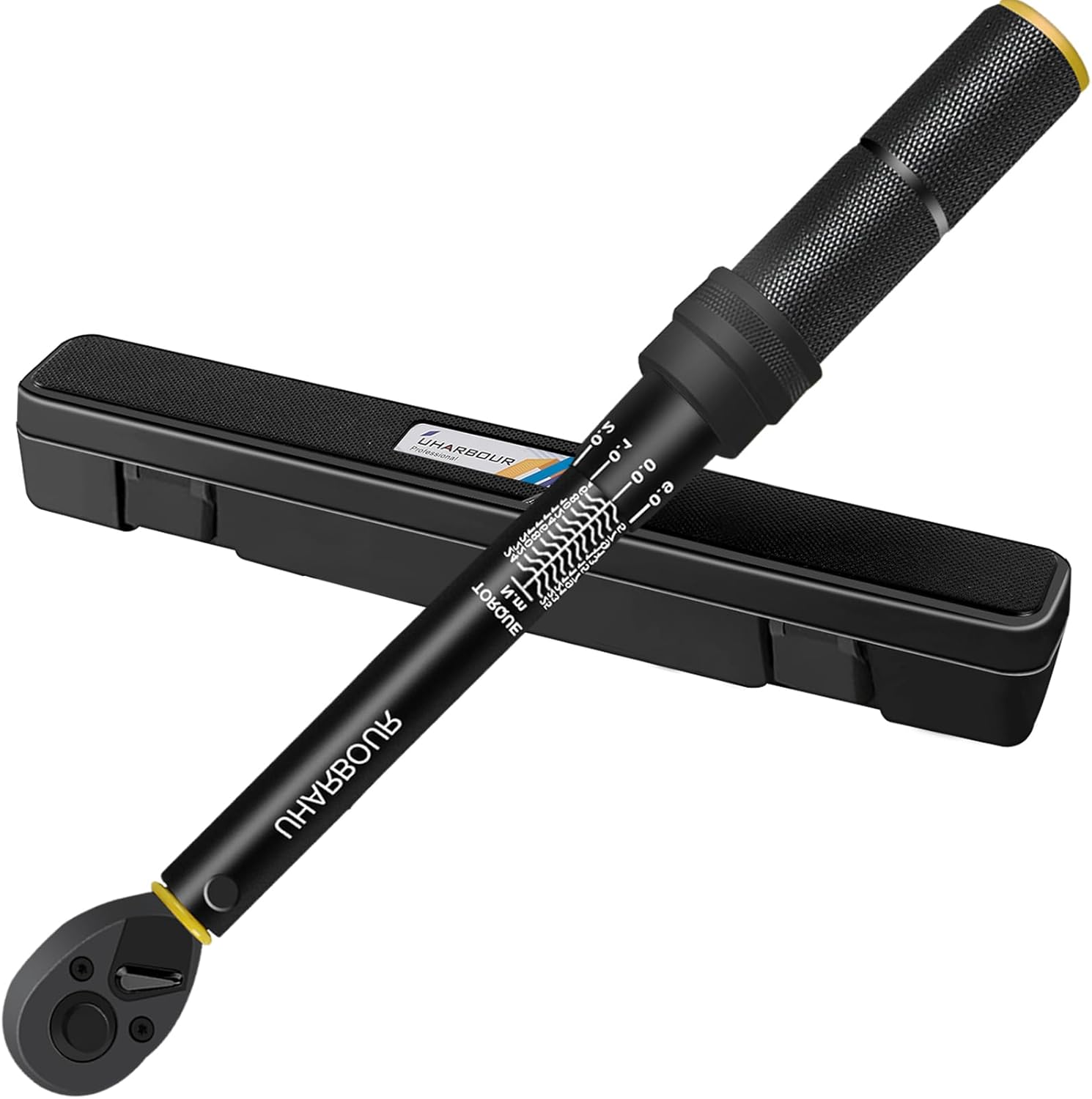 Uharbour Torque Wrench 1/4, 3-25 Nm Bike Torque Wrench, 0.1 Nm Micro Adjustment...