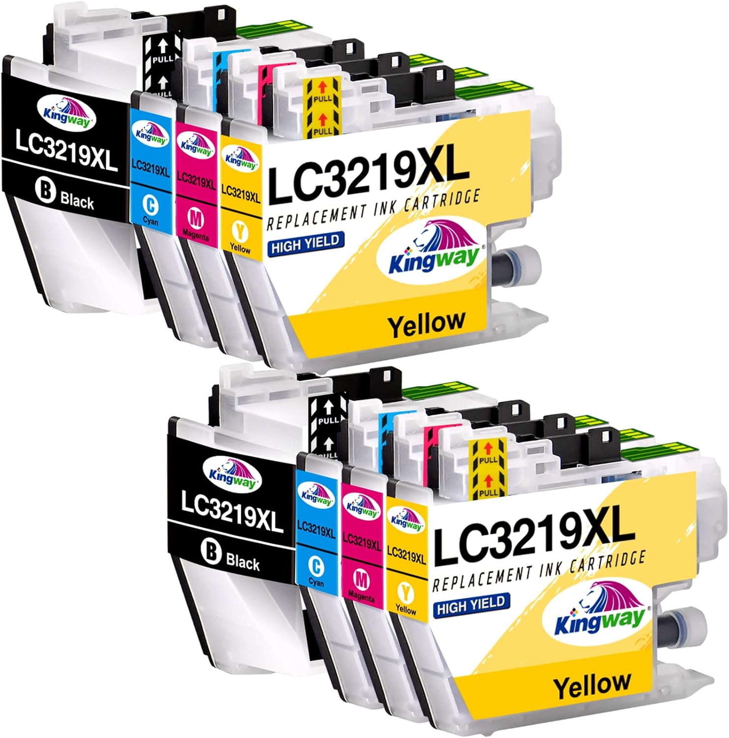 KINGWAY LC3219XL Ink Cartridges for Brother LC3217...