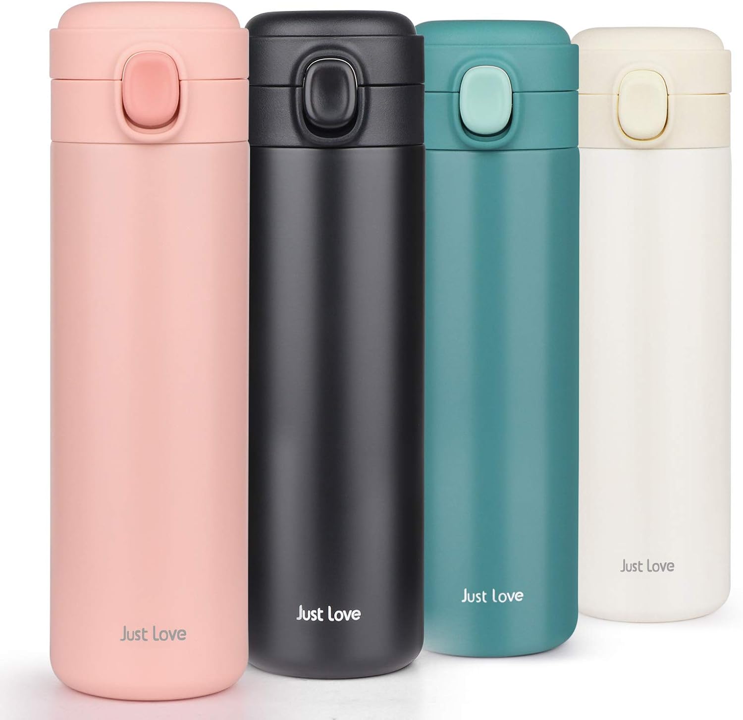 HASAGEI Travel Mug Reusable Coffee Cup with Leakproof Lid 450ml Insulated Coffee...