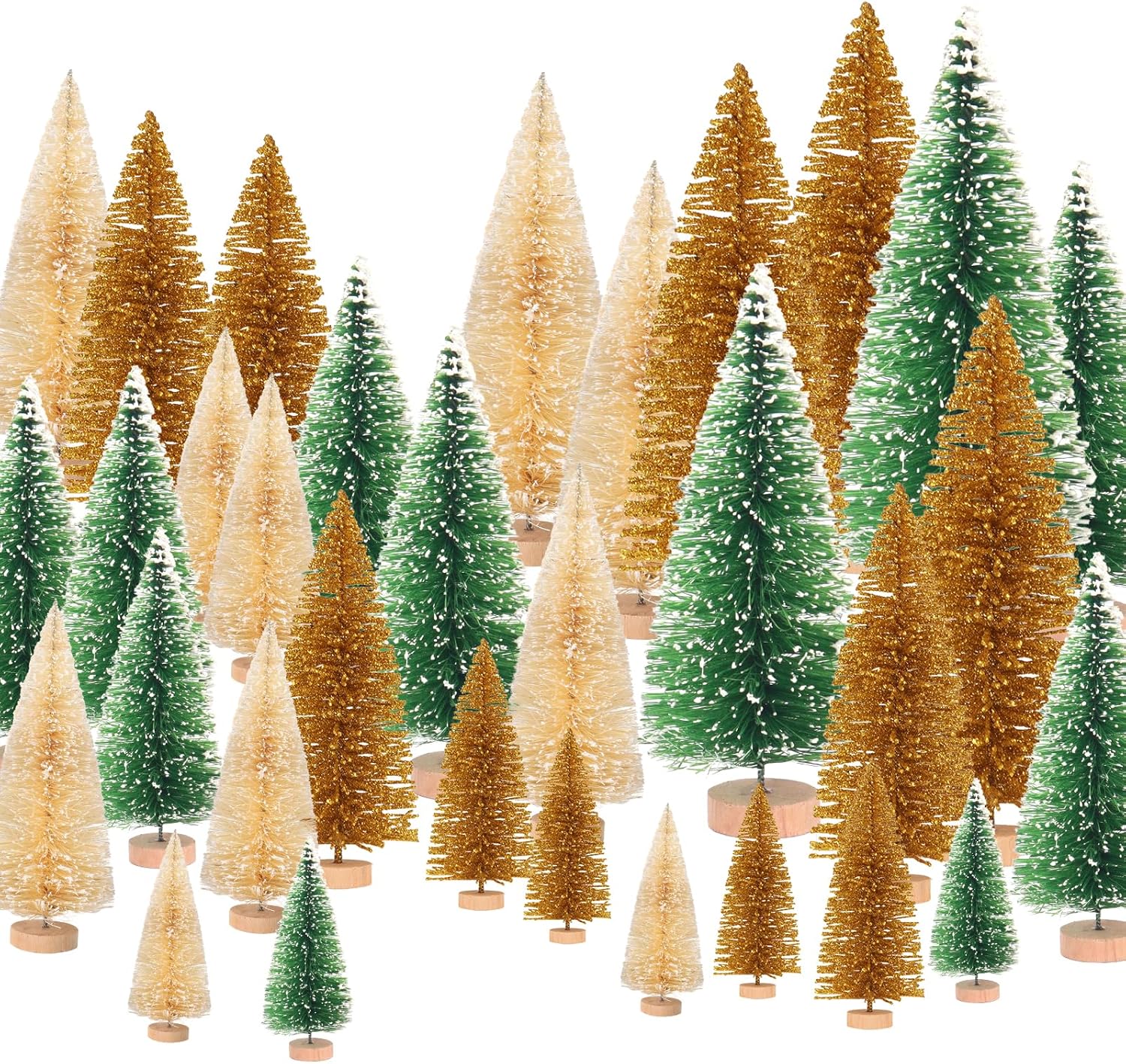 Desktop Miniature Pine Tree Tabletop Christmas Tree Small Pine Tree Decor Christ...