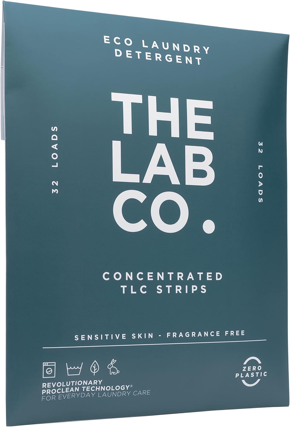 The Lab Co. Laundry Detergent Strips Sheets Eco Ul...