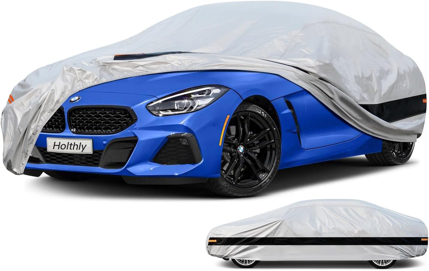 10 Layer Car Cover Waterproof All Weather for Coupe,100% Waterproof Outdoor Car...