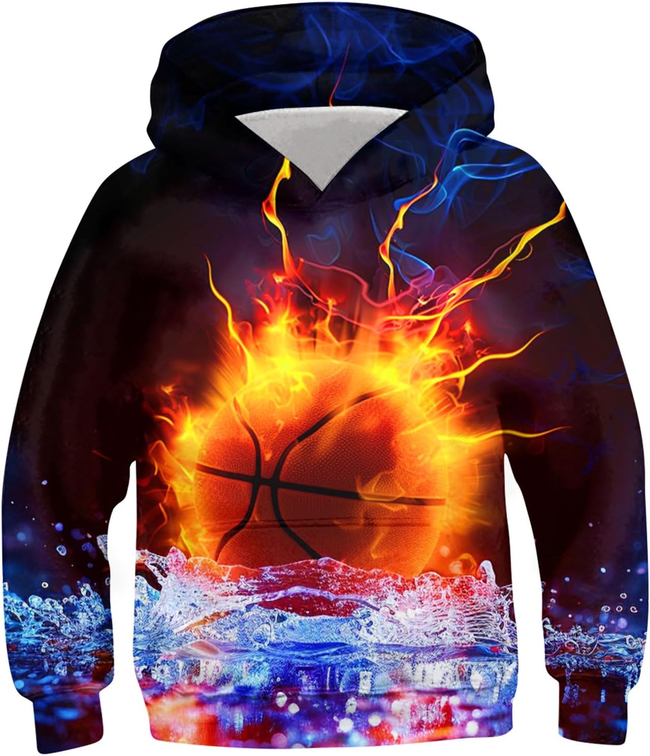 uideazone Boys Hoodies for Kids 3D Graphic Printed Hooded Sweatshirt Pullover Ho...