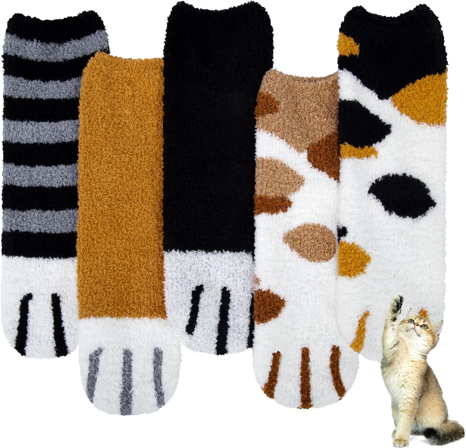 Justay Sowarm Fluffy Winter Socks Womens Thermal Socks Girls Soft Fuzzy Socks Th...
