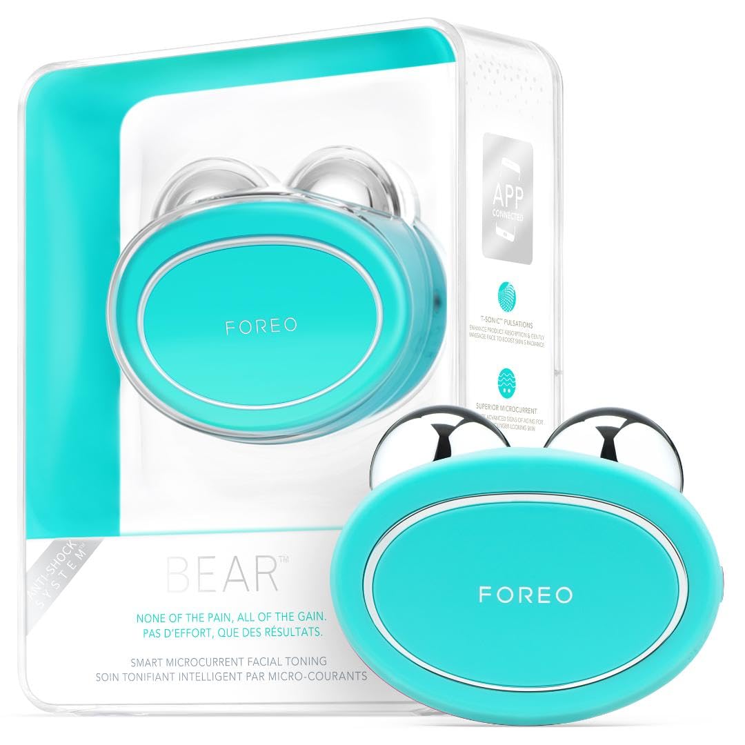 FOREO Bear Microcurrent Facial Device - Face Sculp...