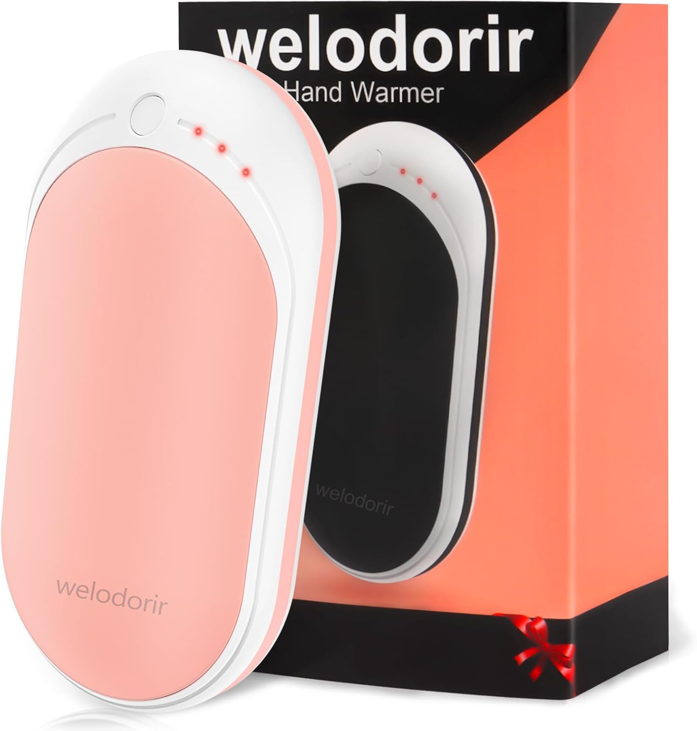 Hand Warmers Rechargeable, 5200 mAh Electric Portable Reusable USB Pocket Power...
