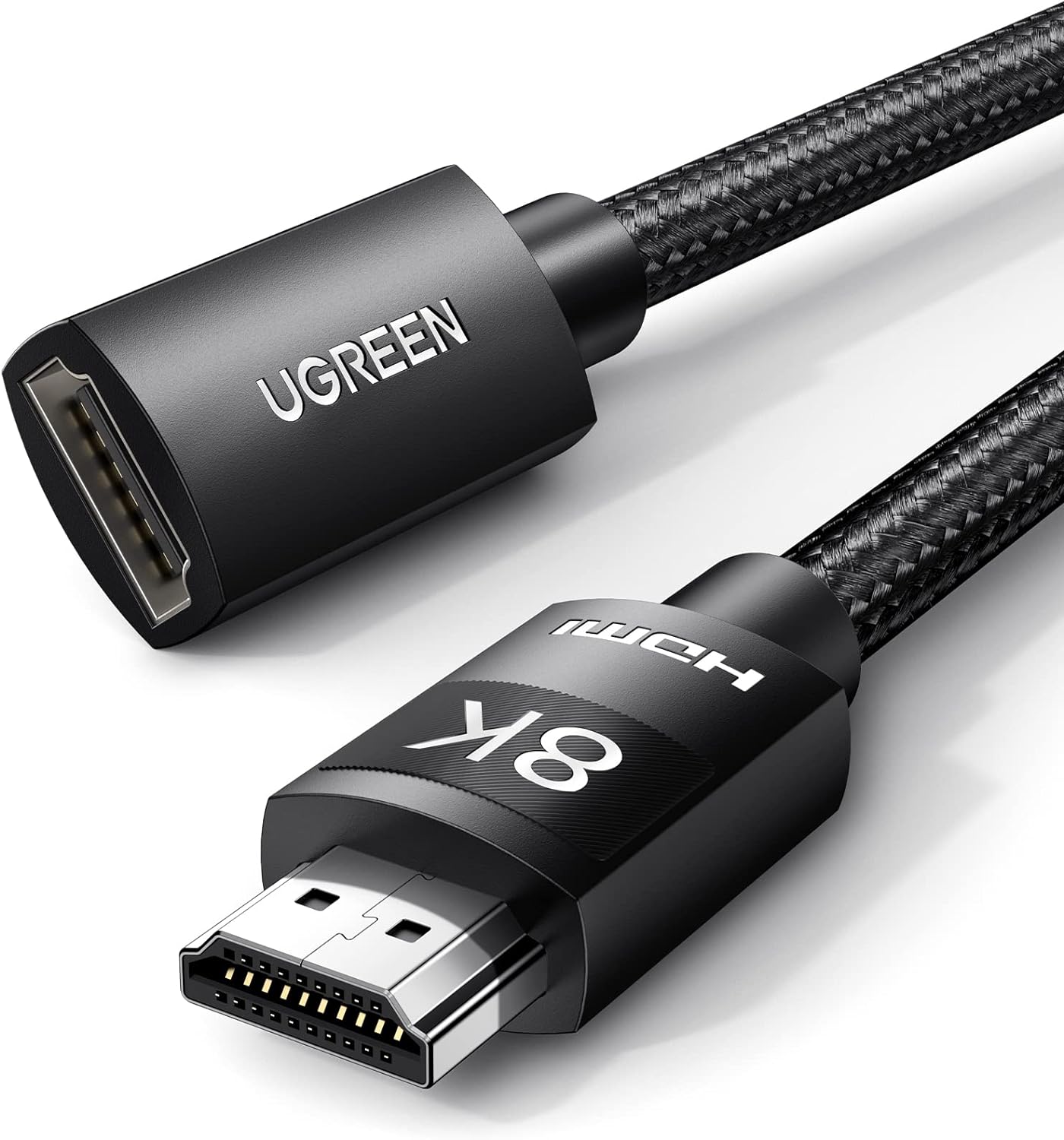 UGREEN HDMI 2.1 Extension Cable 8K 4K Male to Female Extender 120/240Hz eARC HDR...