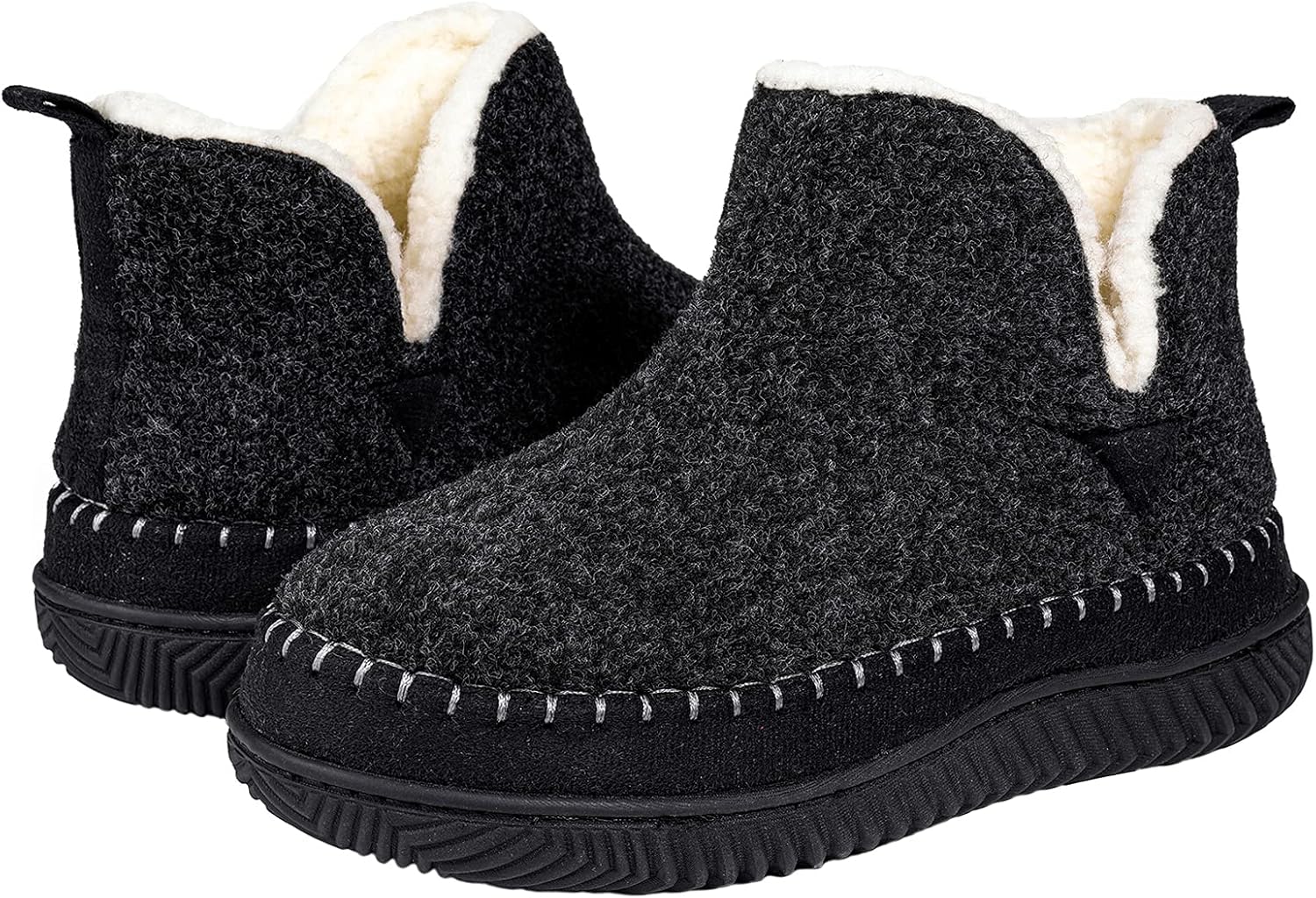 Zizor Women's Moccasin Bootie Slippers with Cosy Memory Foam, Ladies' Toasty Sli...