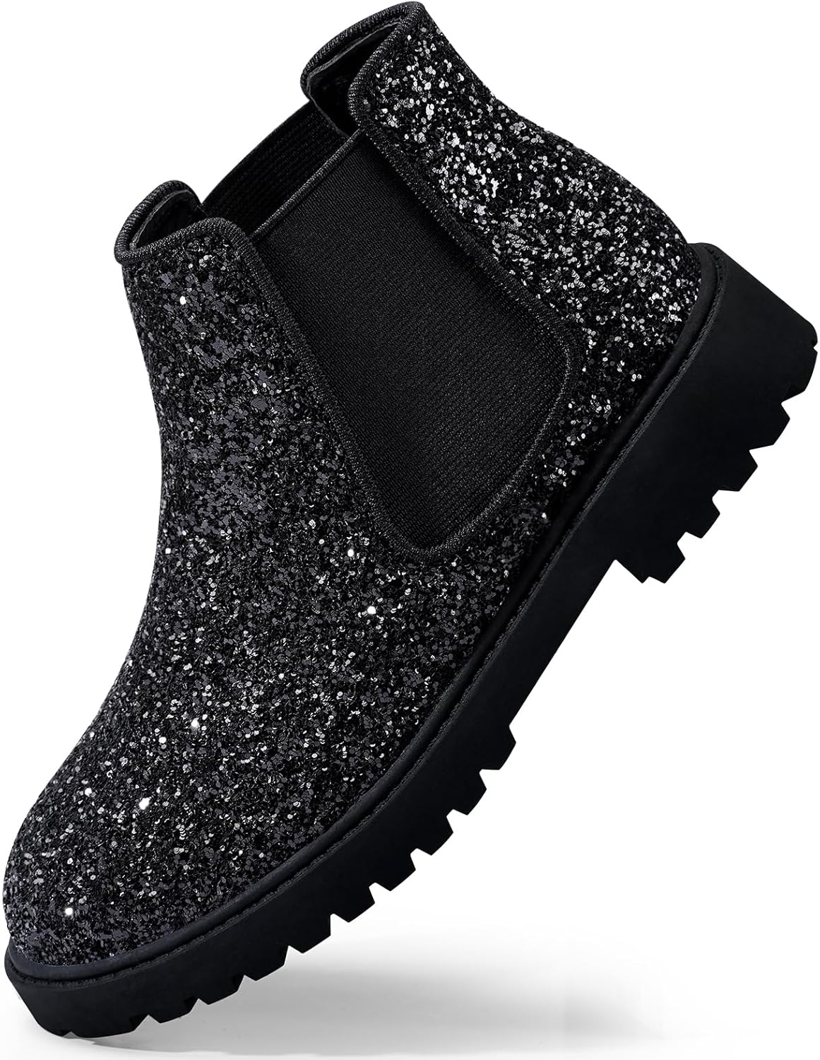 Girls Boots Kids Ankle Boots Zipper School Shoes Elegant Big Kid Fashion Winter...