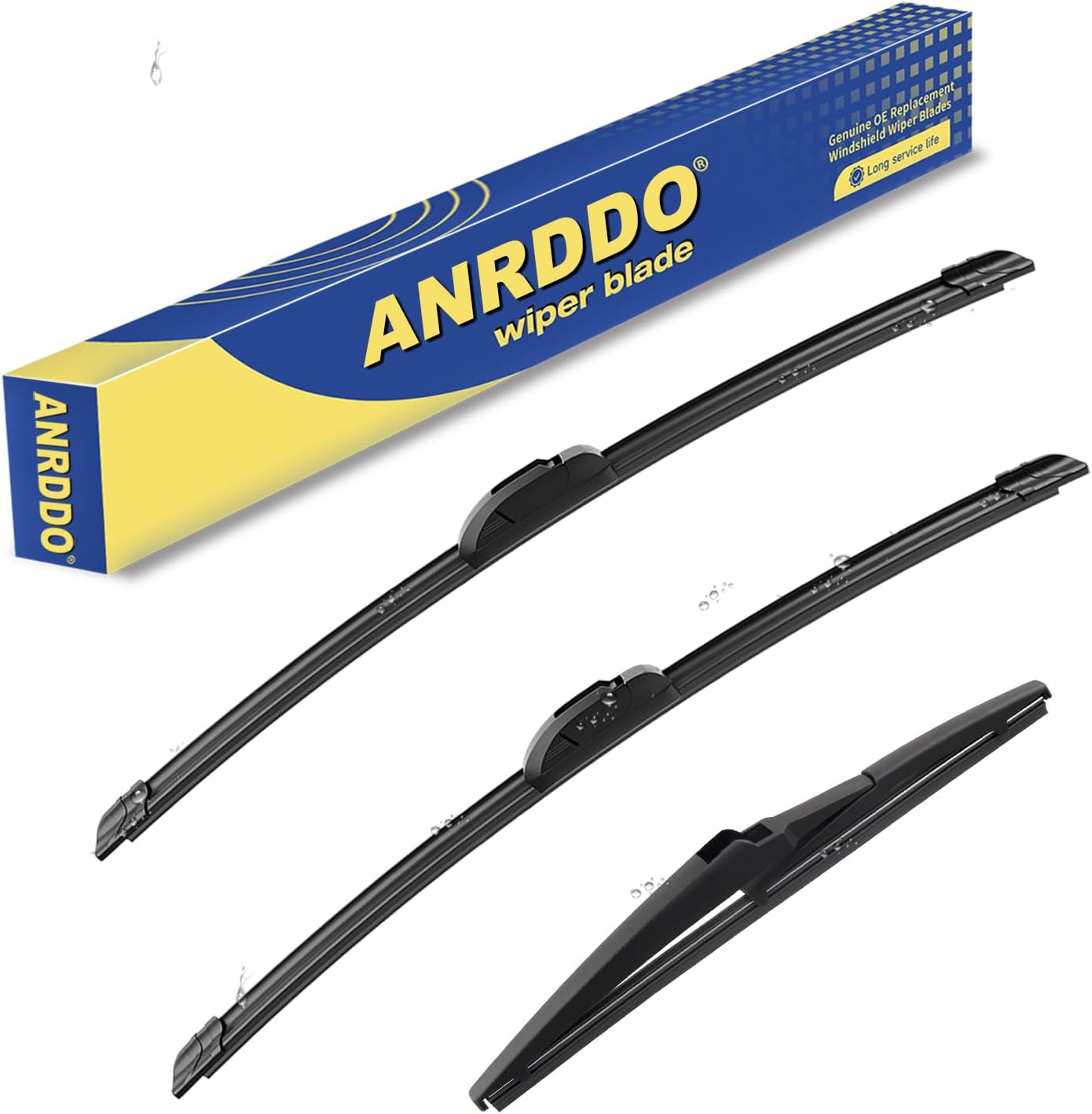 3 wipers Replacement for 2012-2016 Honda CRV CR-V, Windshield Wiper Blades Origi...