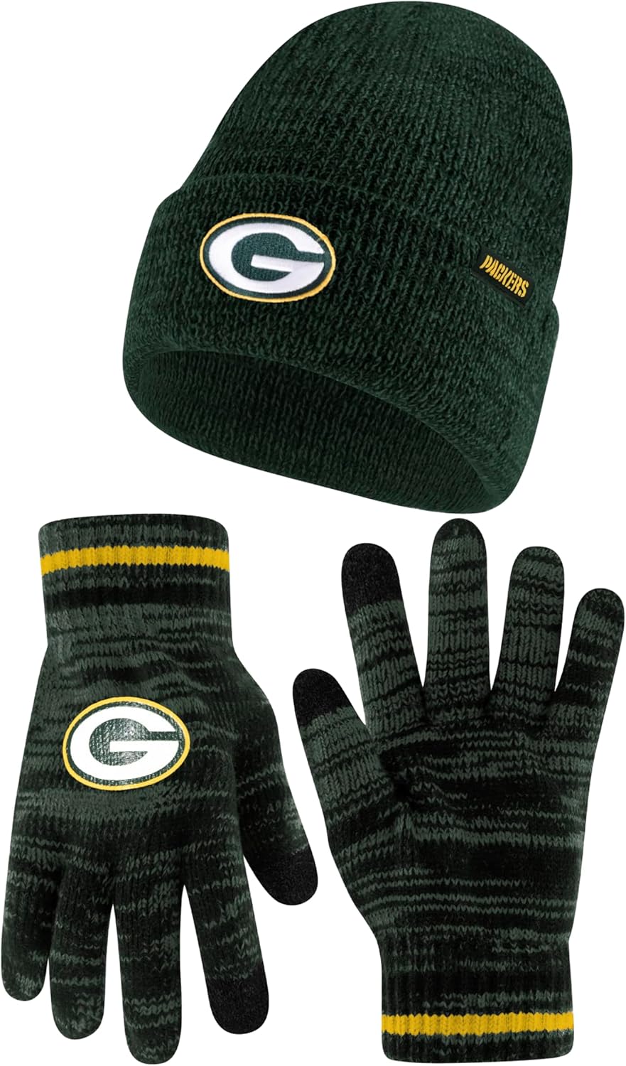 Ultra Game Adults Unisex NFL Official Super Soft Marl Knit Winter Beanie Knit Ha...