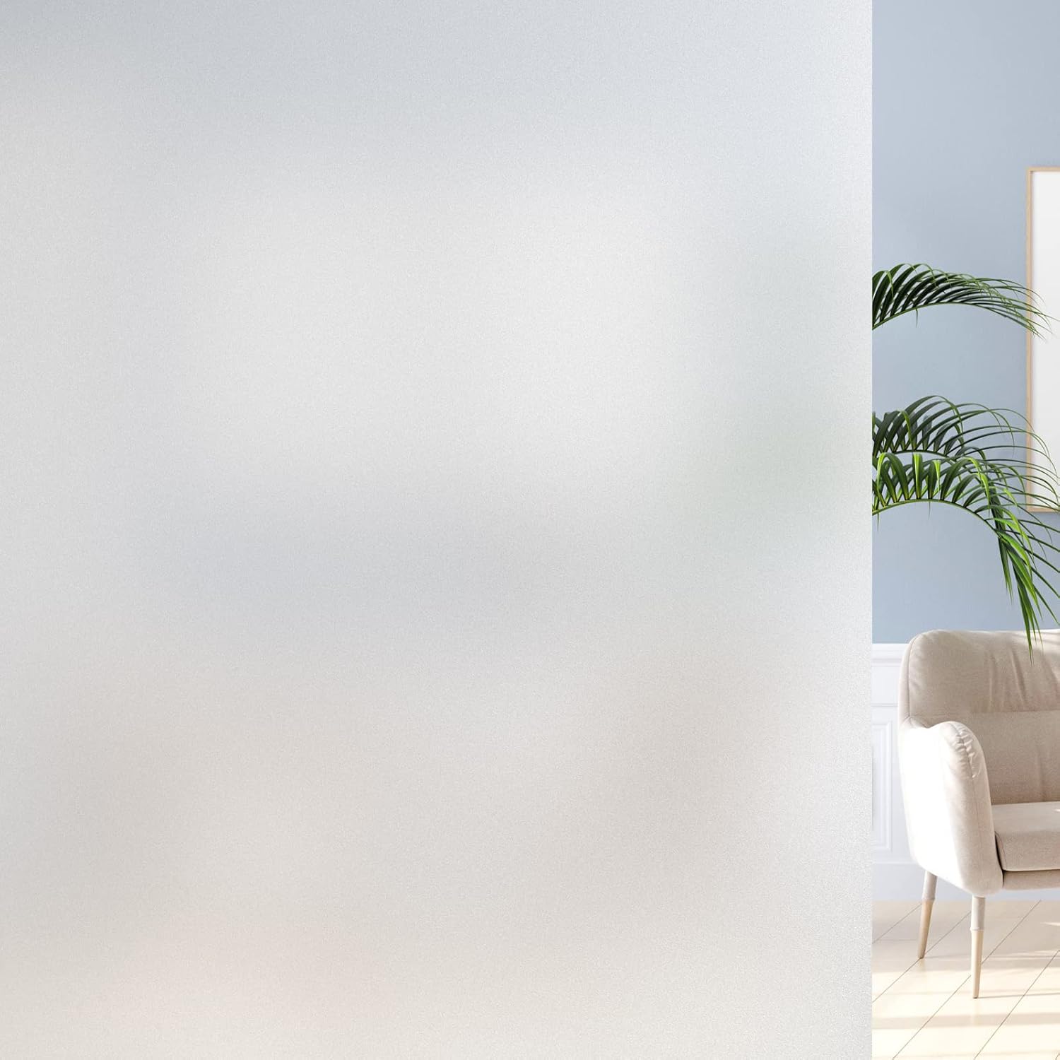 DOWELL Frosted Window Film Privacy Film for Glass Windows 60x200cm, Opaque Frost...