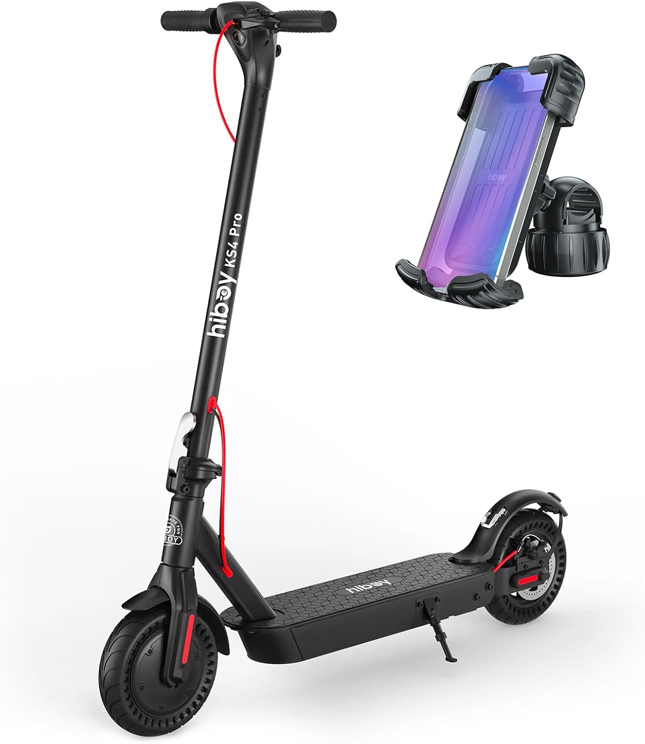 Hiboy KS4 Pro Electric Scooter, Powerful 500W Motor, 10" Tires, 19 MPH Top Speed...