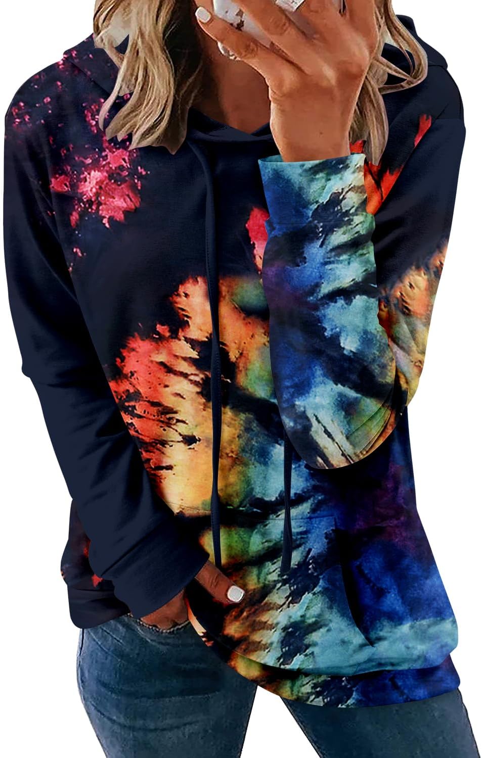 onlypuff Women's Pullover Hoodies Teen Girls Trendy Fall Fashion Tops Hooded Swe...