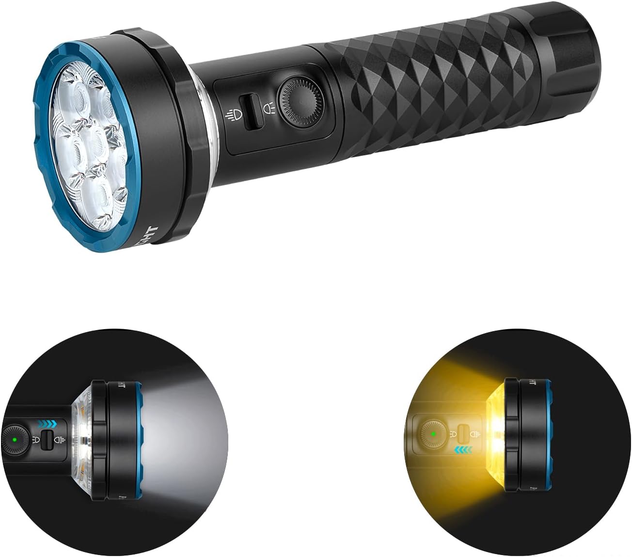 OLIGHT Prowess Rechargeable High Lumen Flashlights, 5,000 Lumens Super Bright Fl...