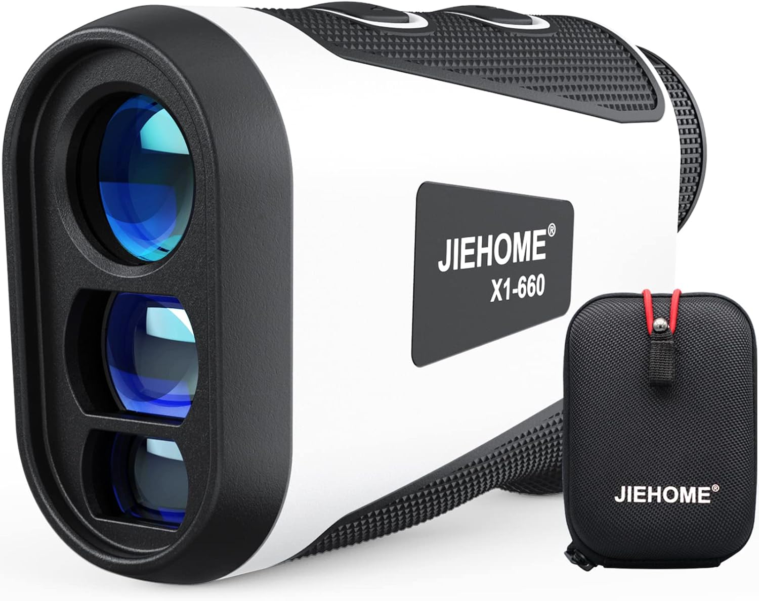 X1 Golf Rangefinder with Slope, Flagpole Lock and Vibration, 660/1100YDS Laser R...