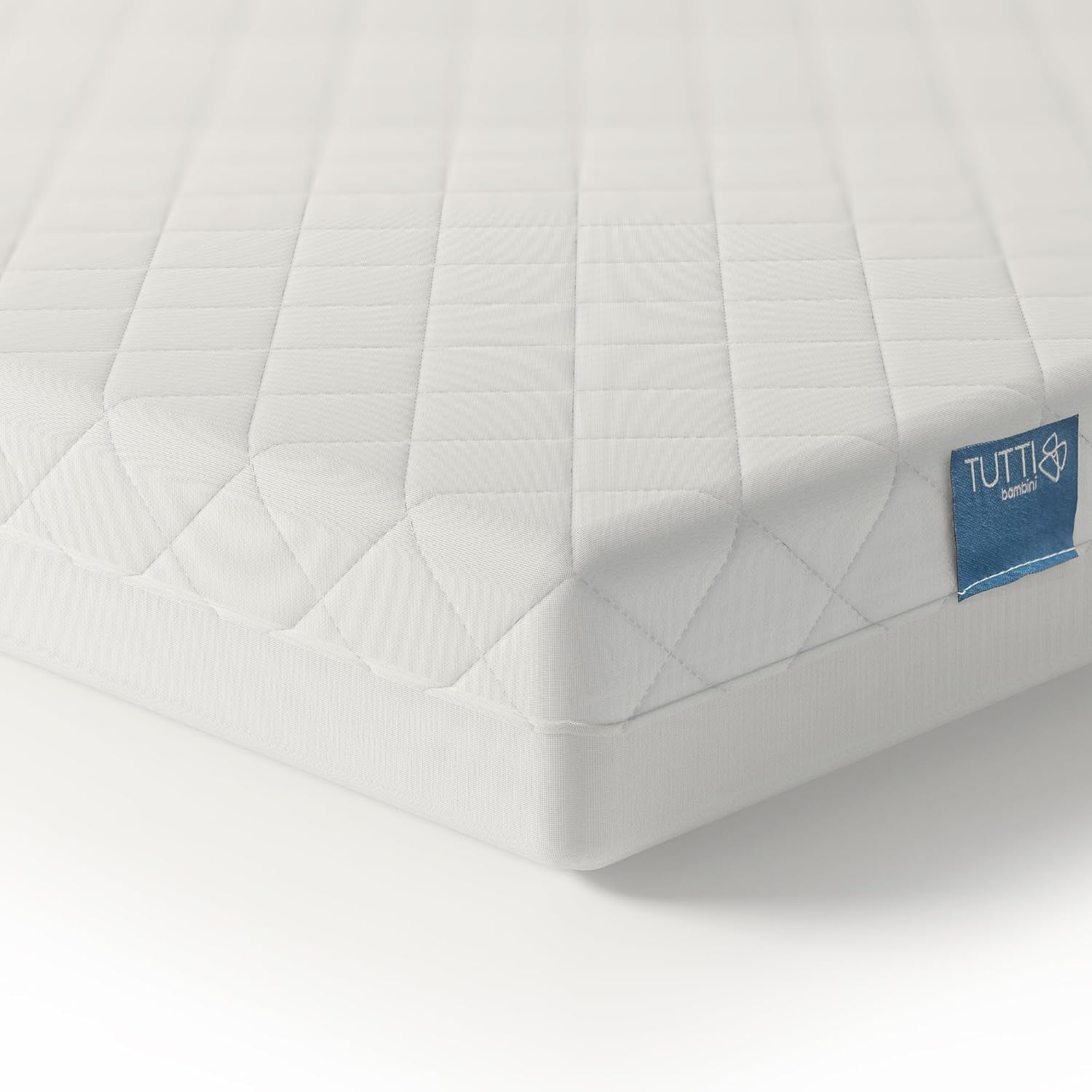 Tutti Bambini Sprung Cot Mattress 140 x 70 cm - Hypoallergenic, Breathable & Wip...