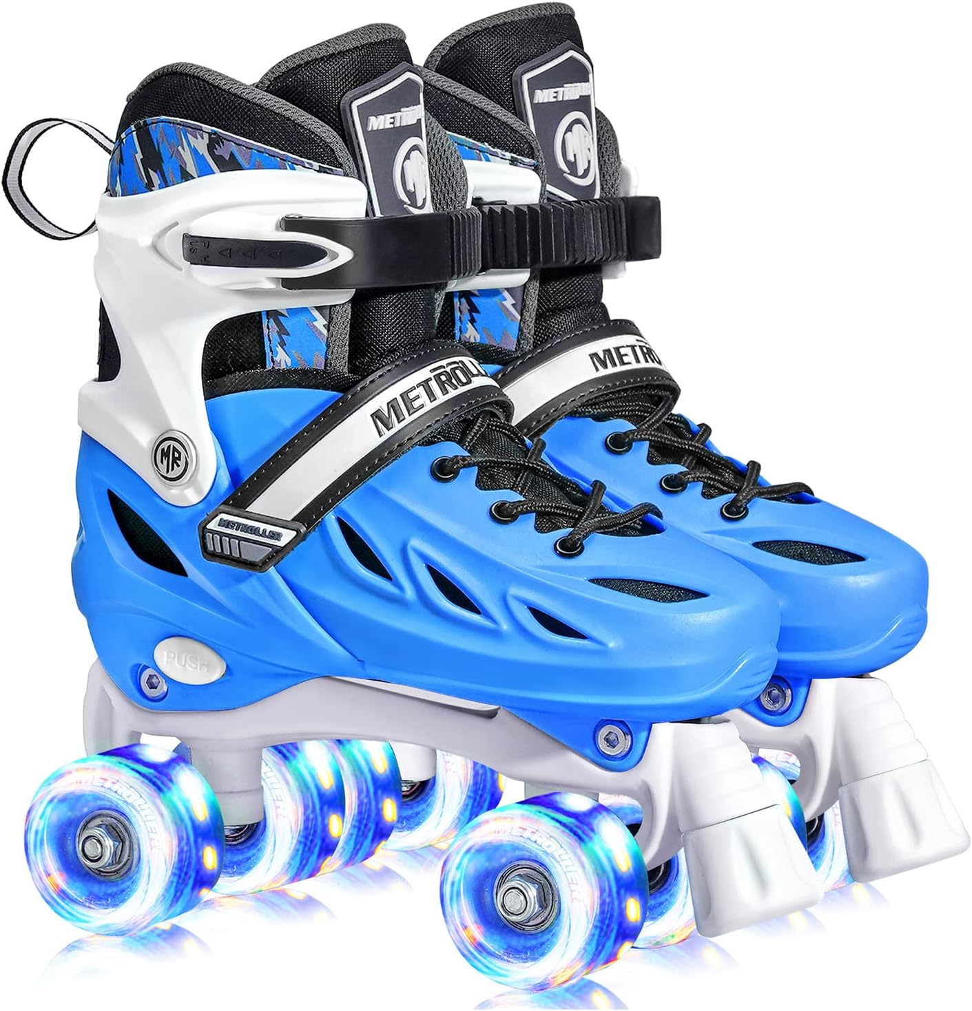 METROLLER Roller Skates for Girls Ages 5-8 8-12 and Boys Teens, Adjustable 4 Siz...