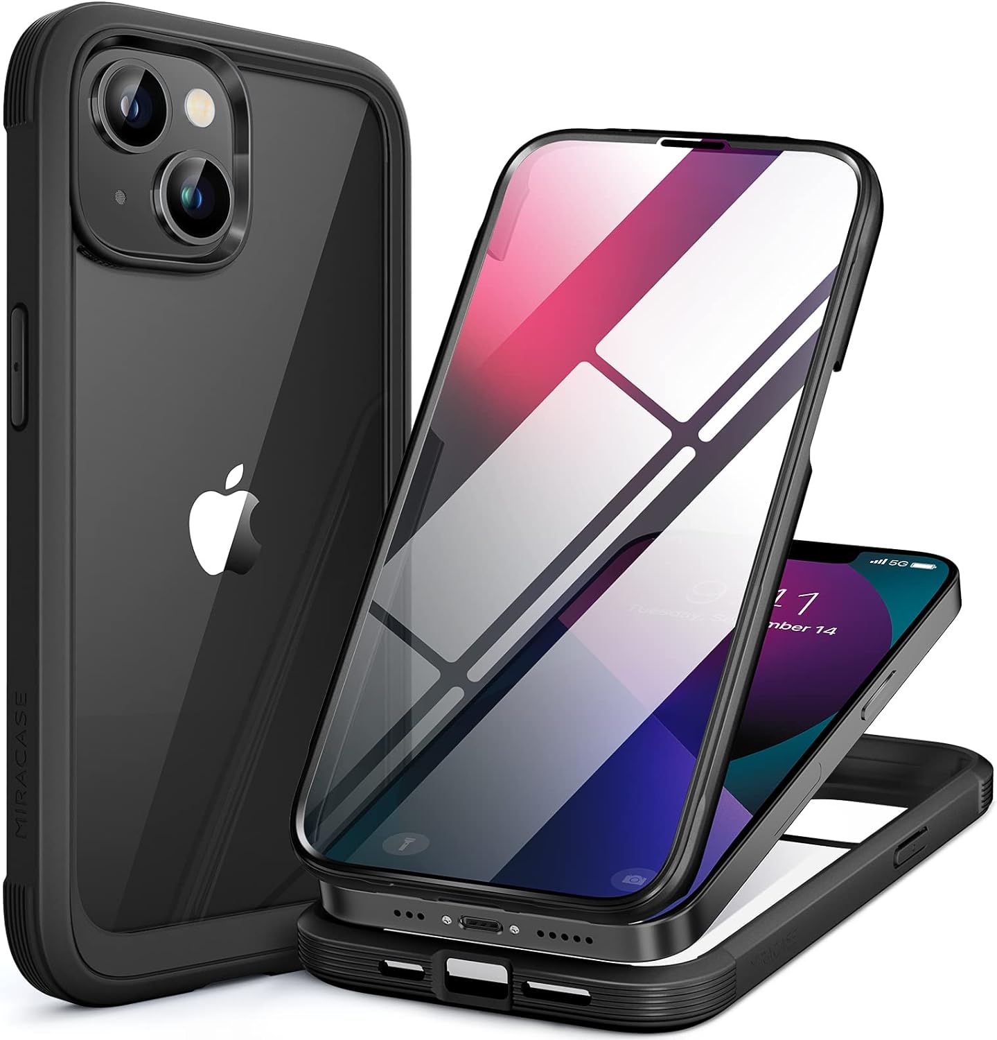 Miracase Compatible with iPhone 13 Mini case 5.4 i...