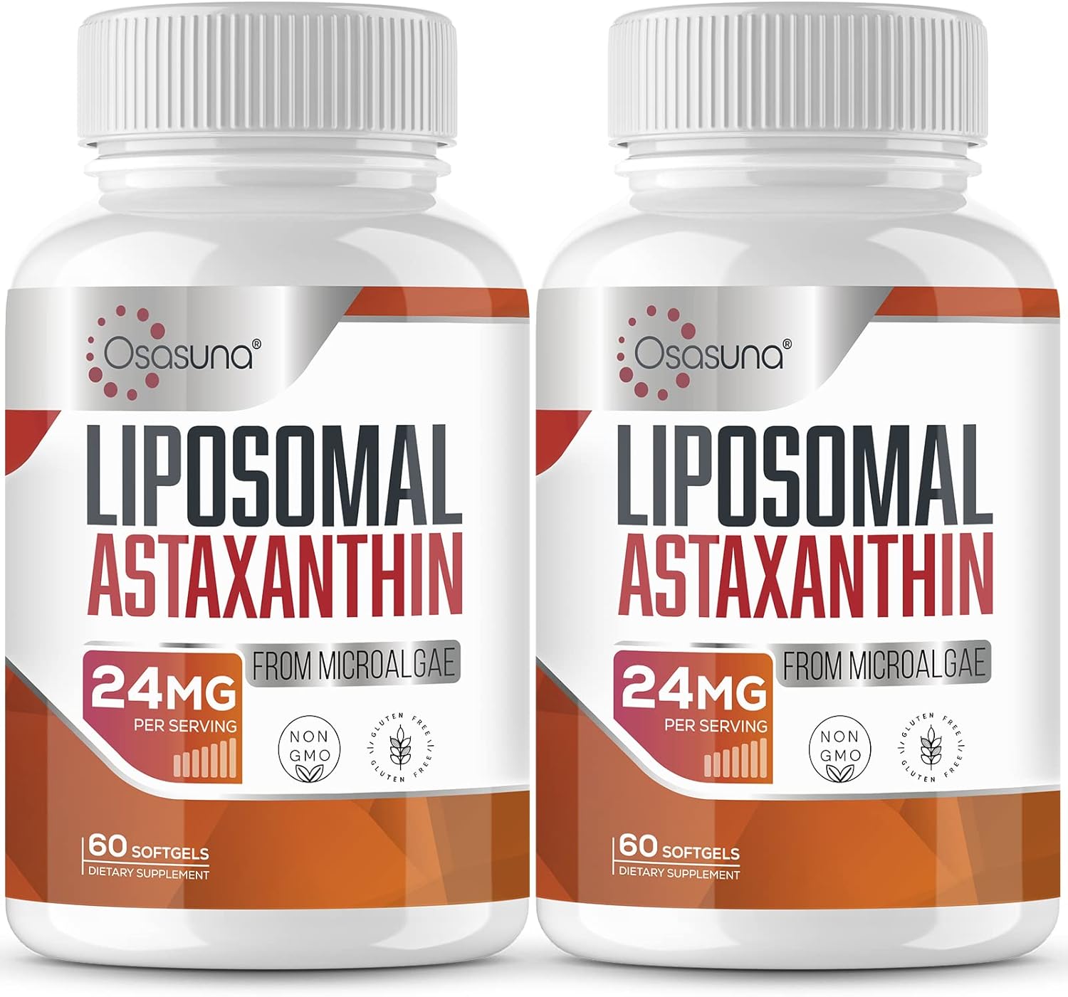 Liposomal Astaxanthin Supplement 24MG, Maximum Absorption, Antioxidant Stronger...