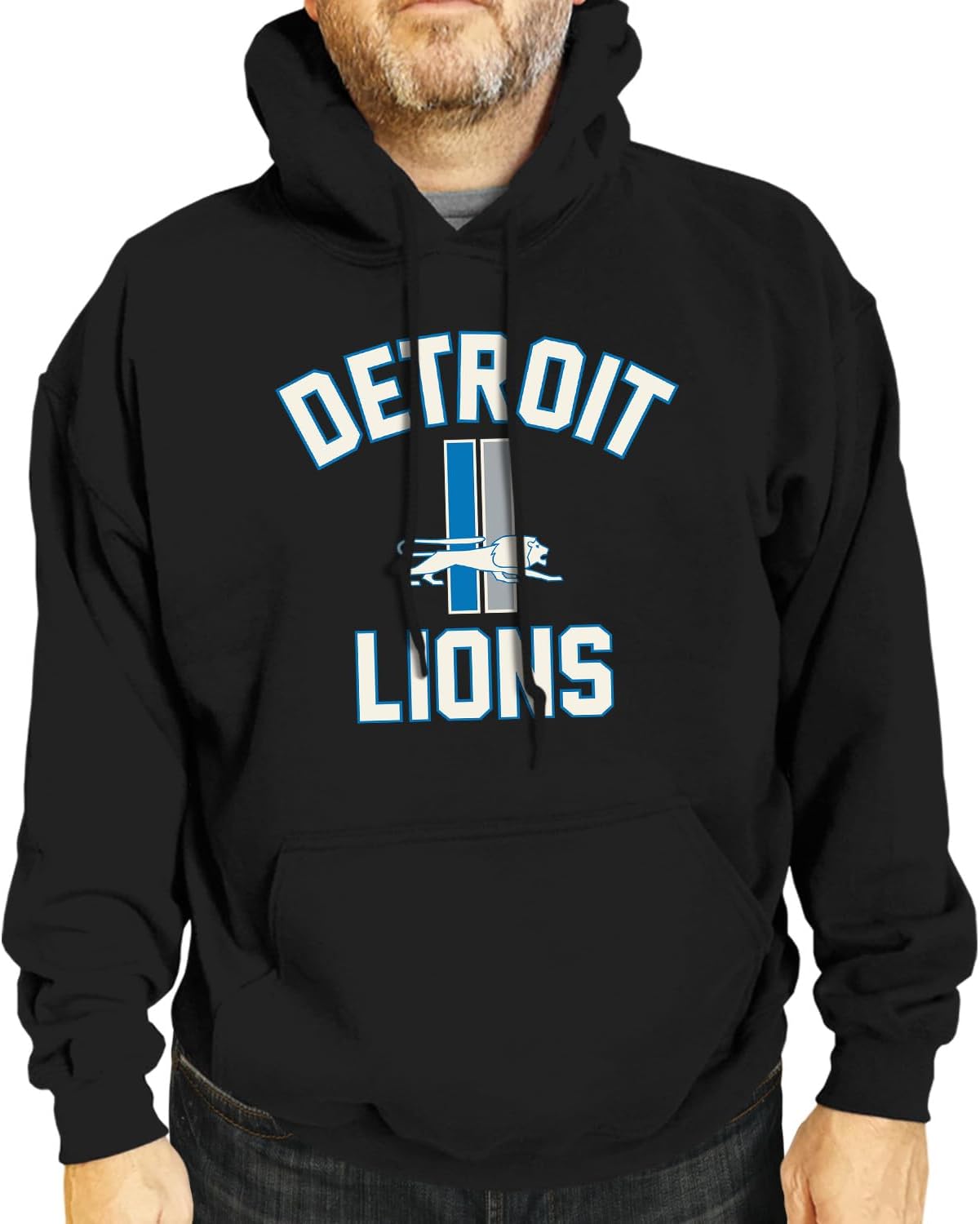Team Fan Apparel NFL Adult Unisex Retro Gameday Ultra Soft Fleece Hooded Sweatsh...